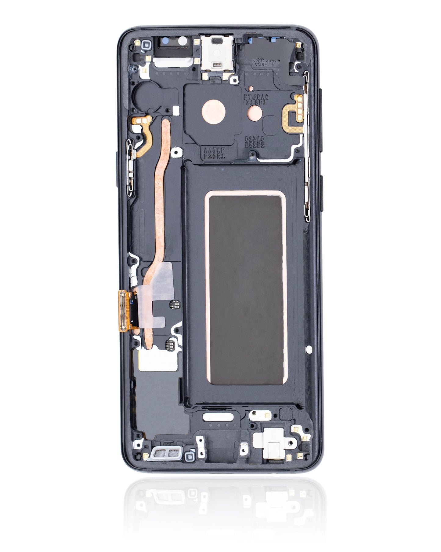 OLED Assembly With Frame For Samsung Galaxy S9 (Refurbished) (Midnight Black)