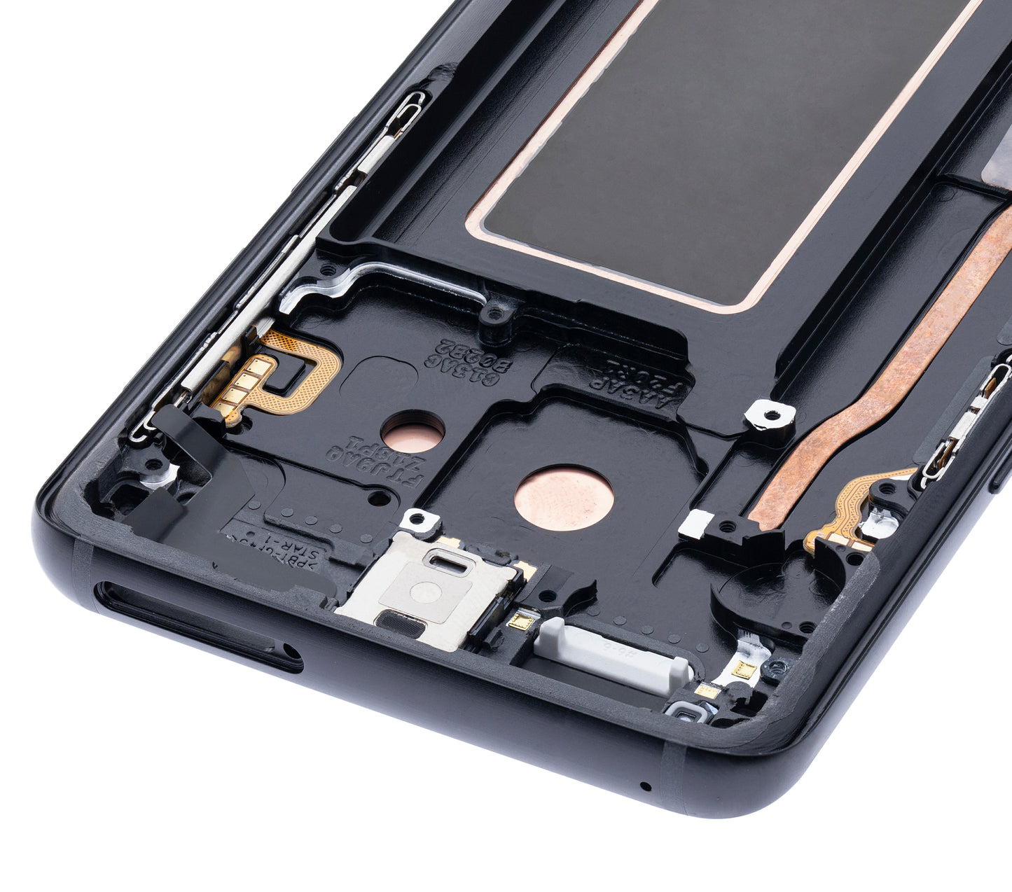 OLED Assembly With Frame For Samsung Galaxy S9 (Refurbished) (Midnight Black)
