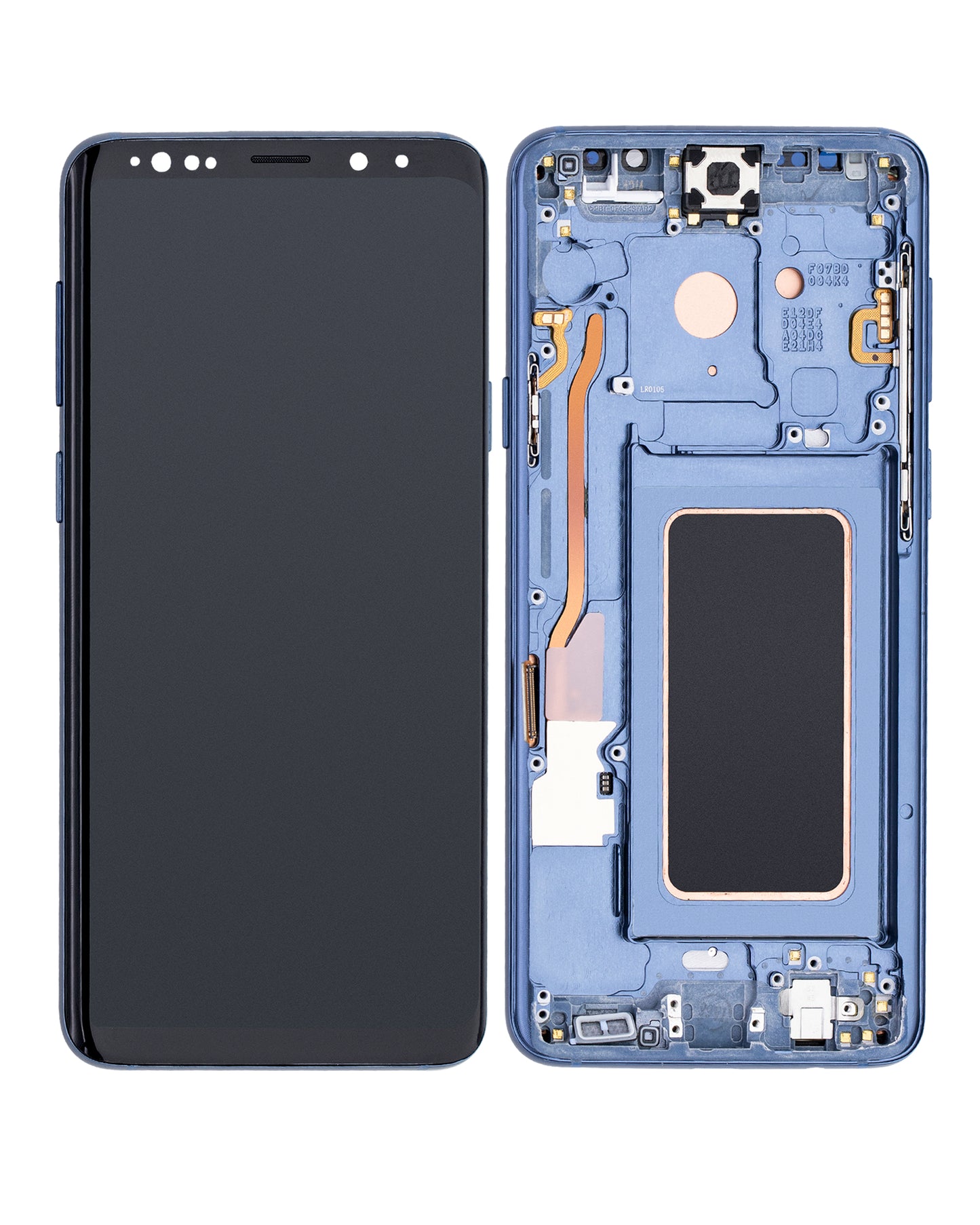 OLED Assembly With Frame For Samsung Galaxy S9 Plus (Refurbished) (Coral Blue)