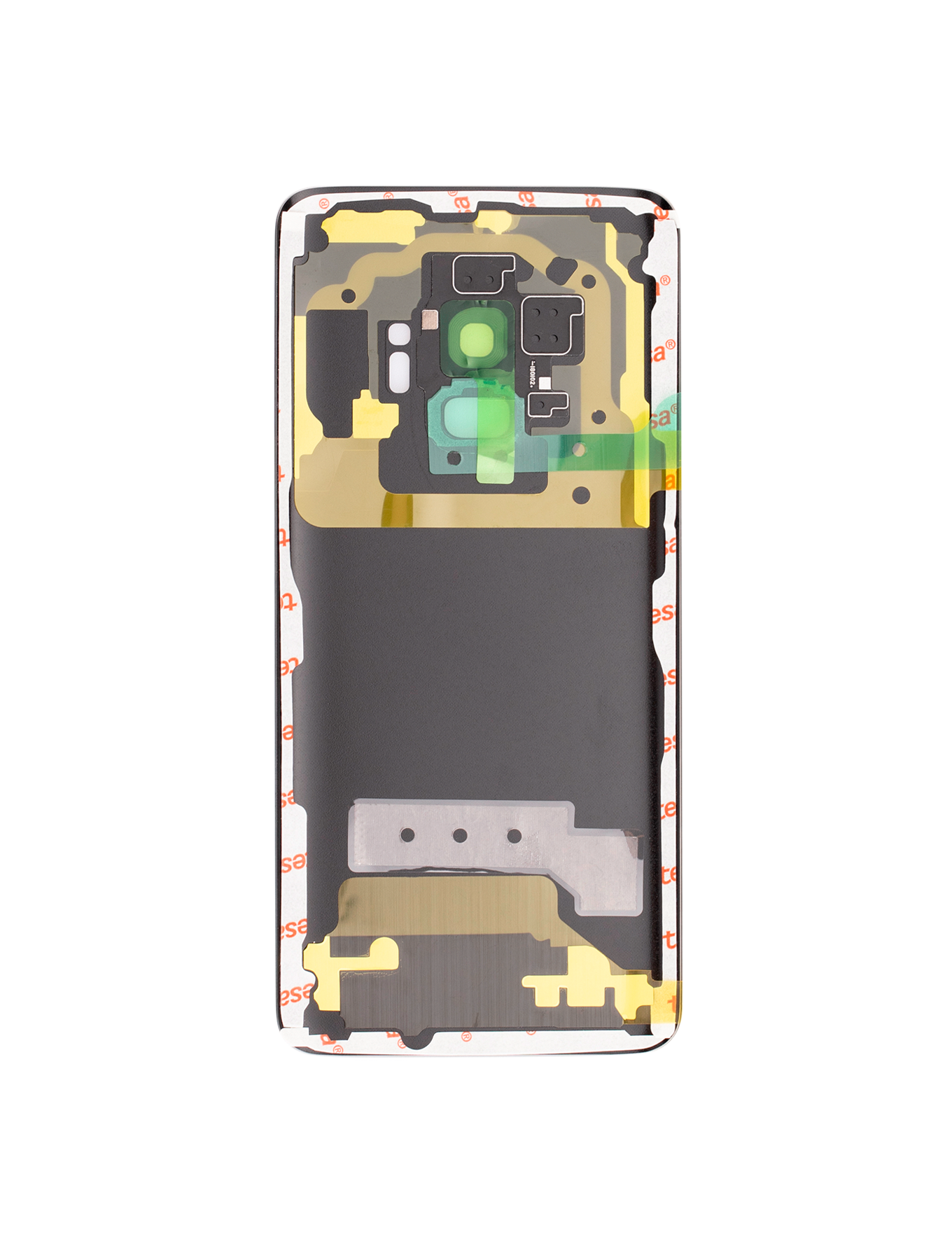 Back Cover Glass With Camera Lens For Samsung Galaxy S9 (No Logo) (Aftermarket Plus) (Midnight Black)