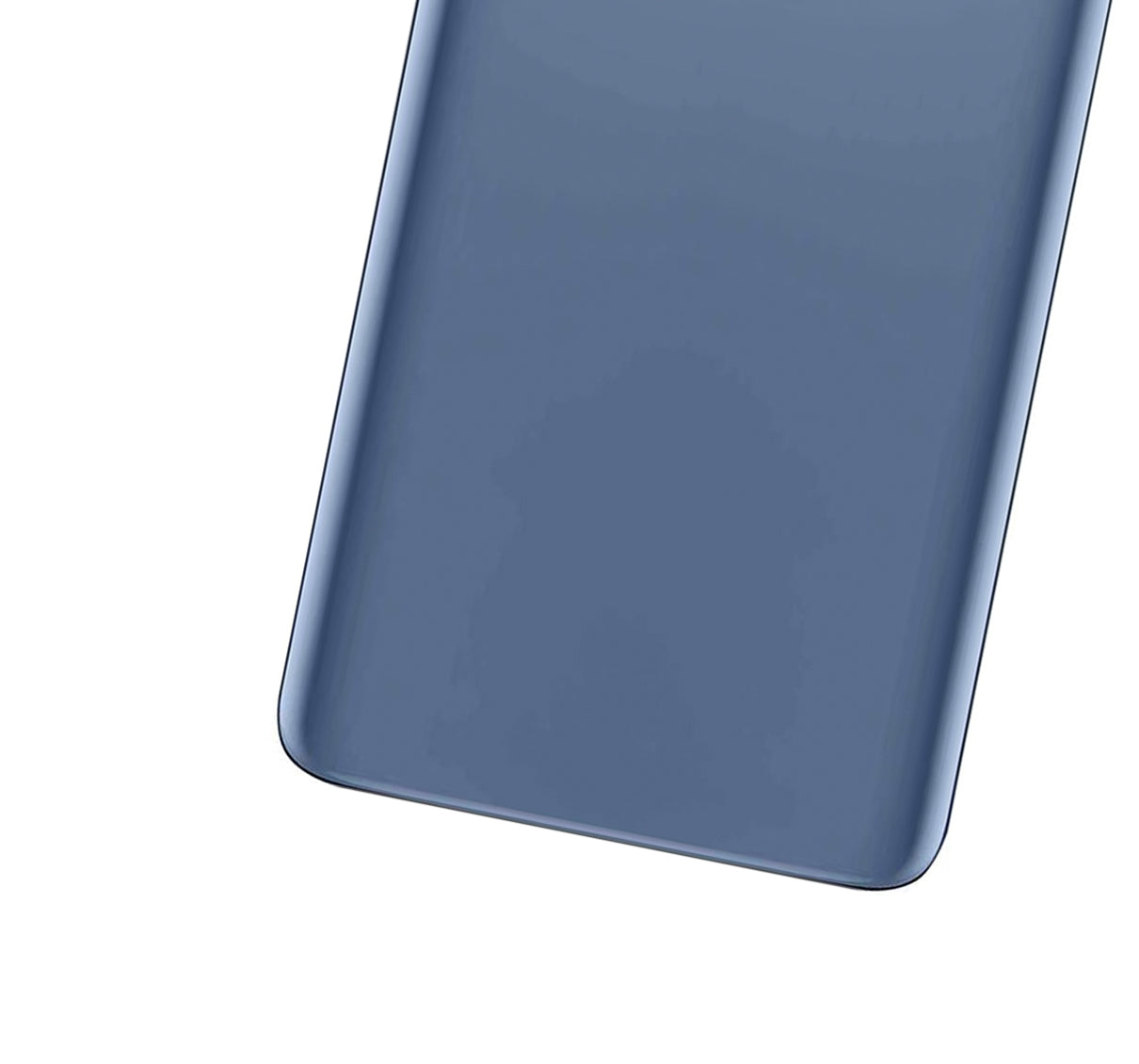 Back Cover Glass With Camera Lens For Samsung Galaxy S9 (No Logo) (Aftermarket Plus) (Coral Blue)