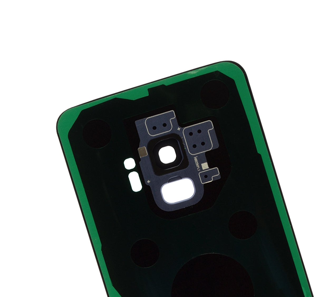 Back Cover Glass With Camera Lens For Samsung Galaxy S9 (No Logo) (Aftermarket Plus) (Coral Blue)