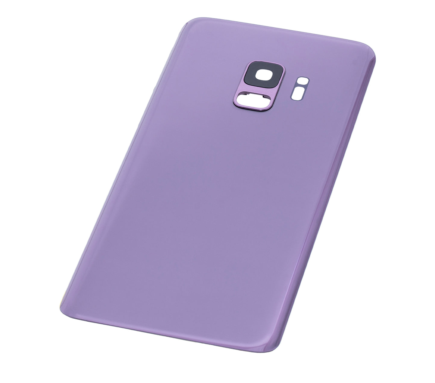 Back Cover Glass With Camera Lens For Samsung Galaxy S9 (No Logo) (Aftermarket Plus) (Lilac Purple)