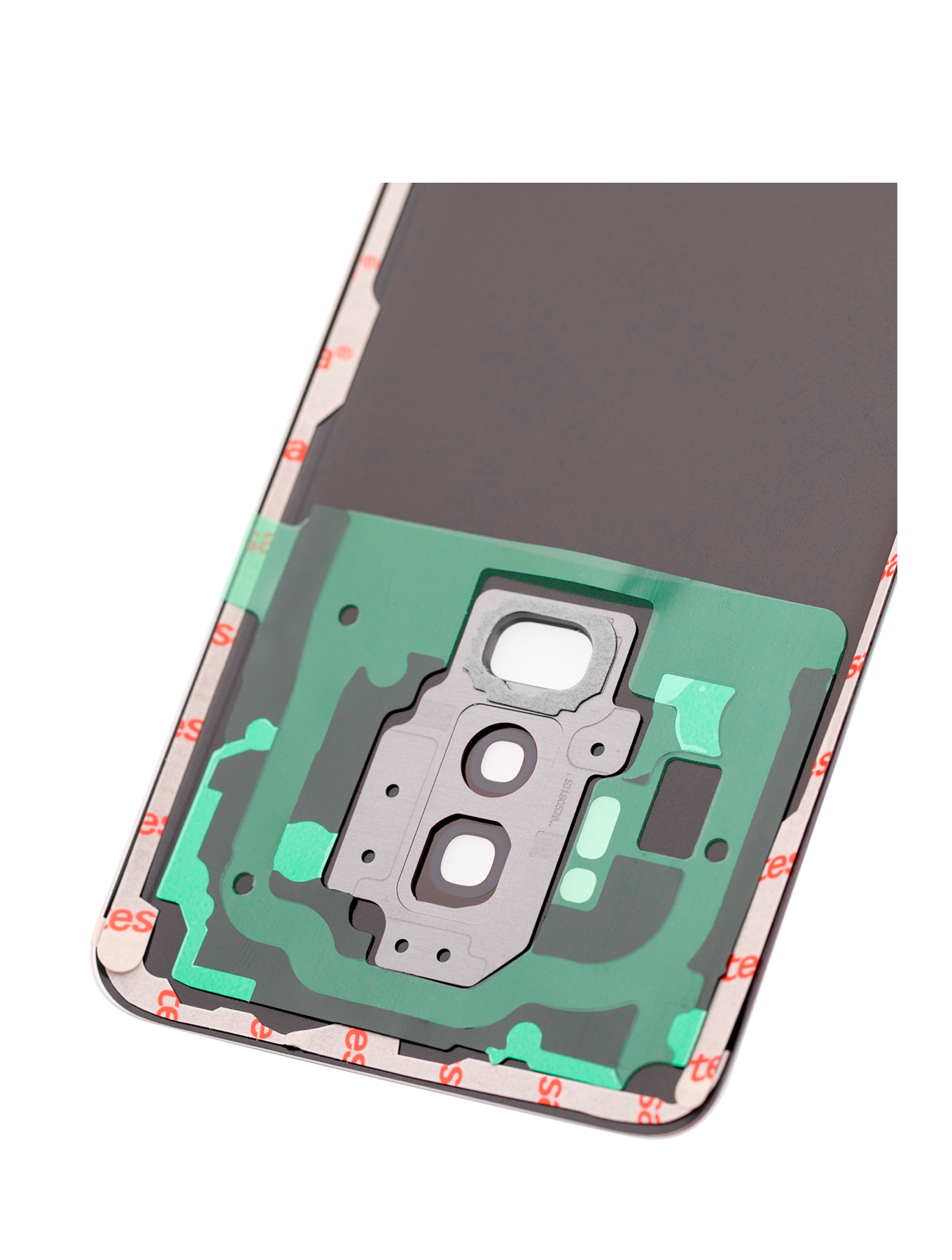 Back Cover Glass With Camera Lens For Samsung Galaxy S9 Plus (No Logo) (Aftermarket Plus) (Titanium Gray)