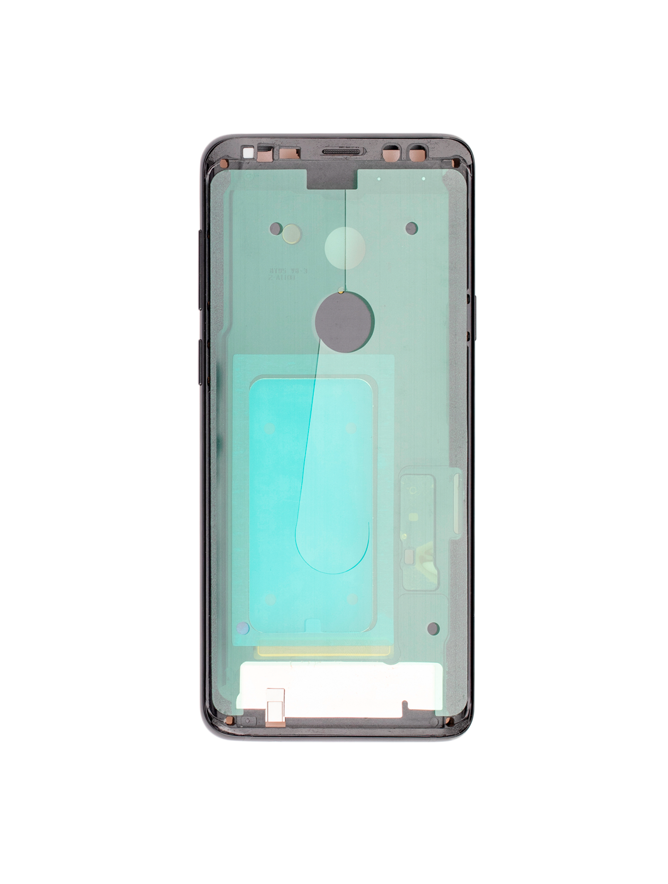 Mid-Frame Housing For Samsung Galaxy S9 Plus (With SmallParts) (Midnight Black Frame)