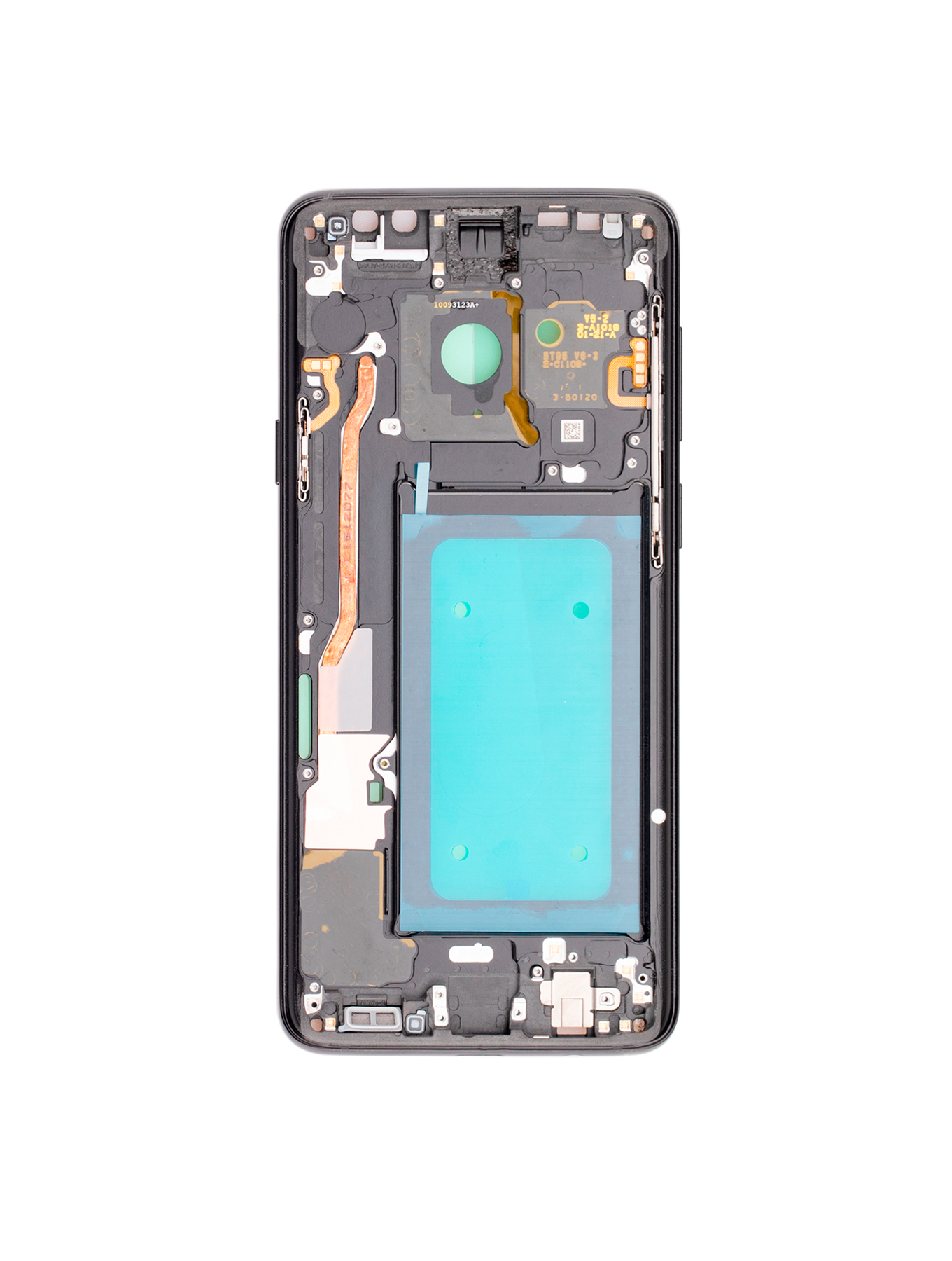 Mid-Frame Housing For Samsung Galaxy S9 Plus (With SmallParts) (Midnight Black Frame)