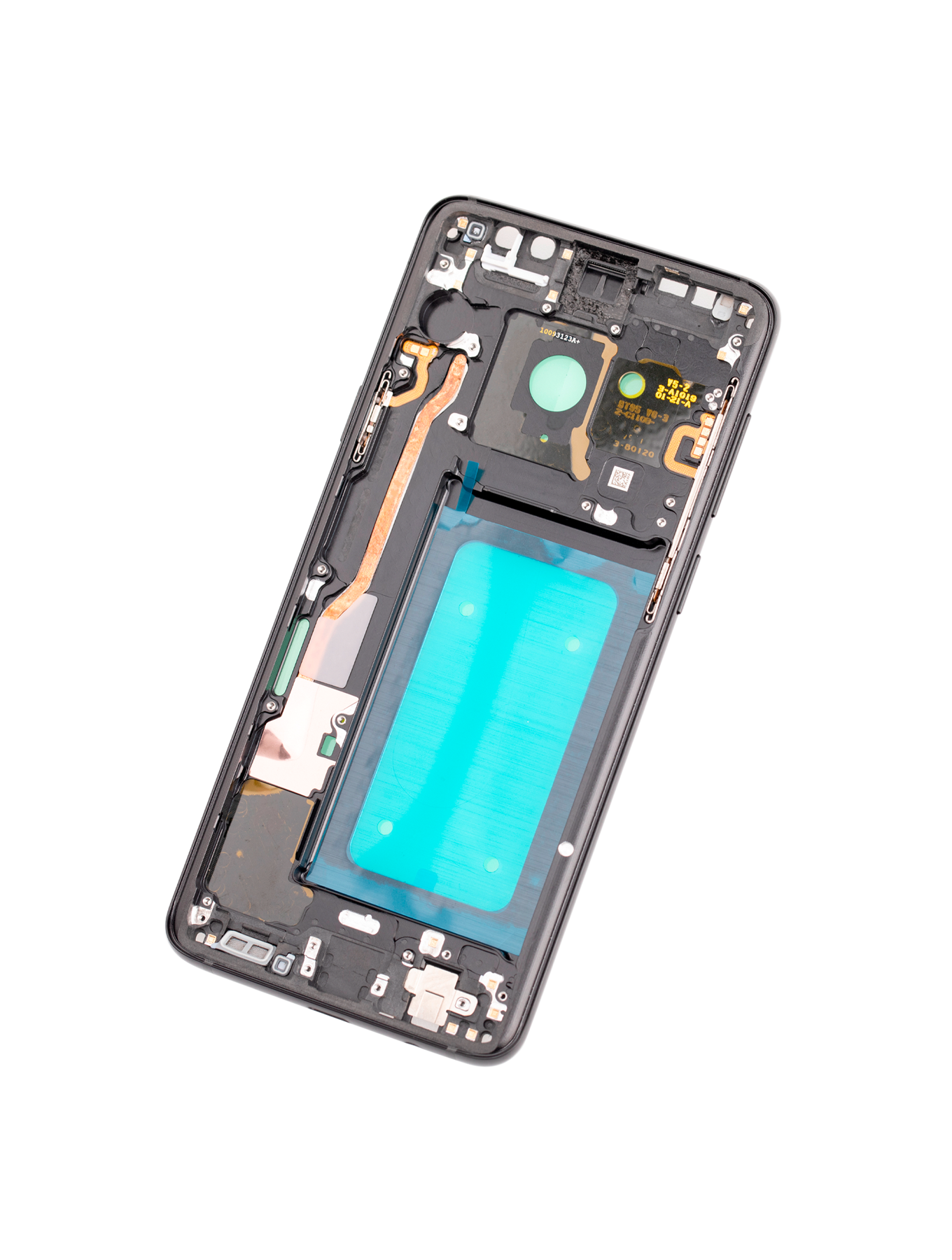 Mid-Frame Housing For Samsung Galaxy S9 Plus (With SmallParts) (Midnight Black Frame)