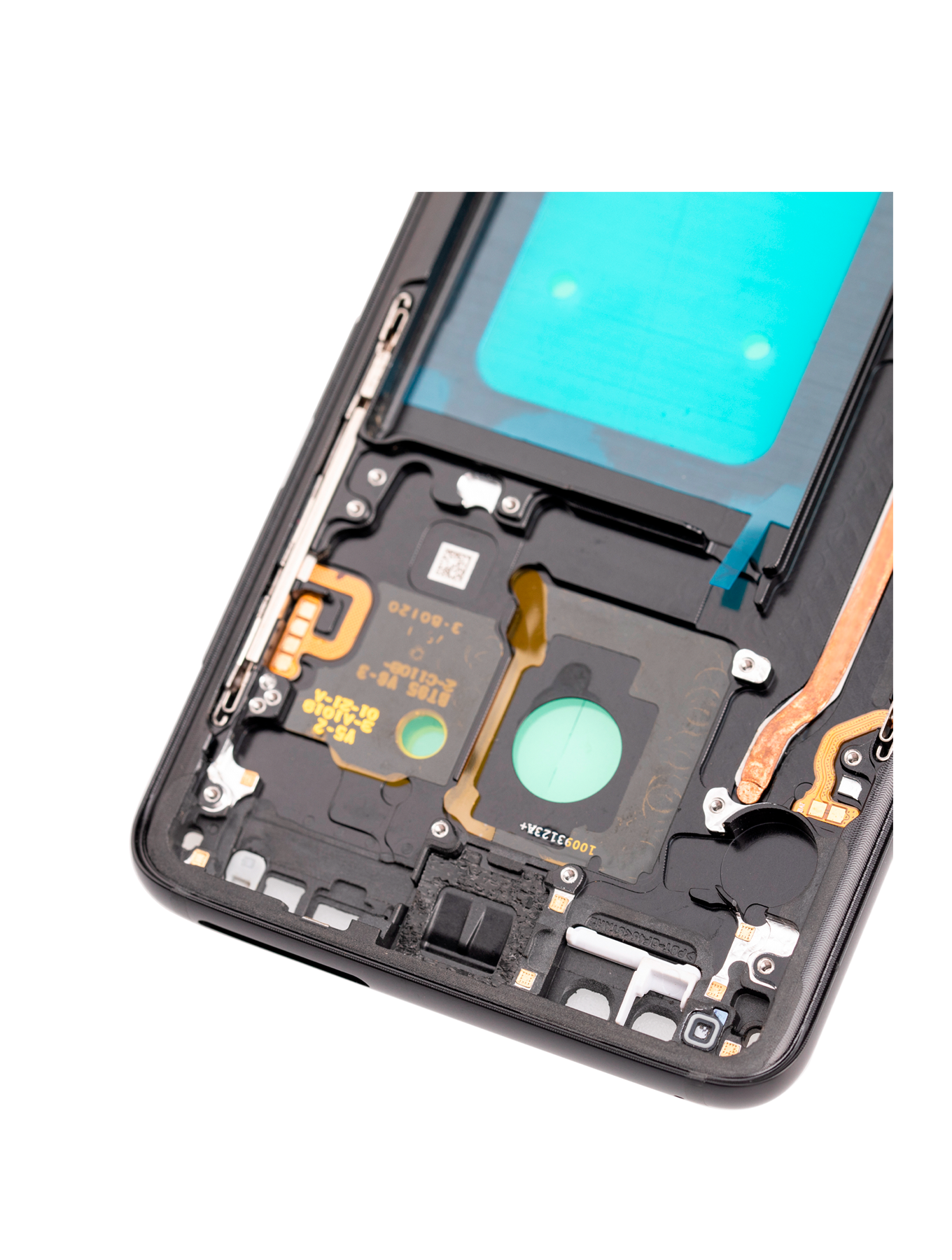 Mid-Frame Housing For Samsung Galaxy S9 Plus (With SmallParts) (Midnight Black Frame)