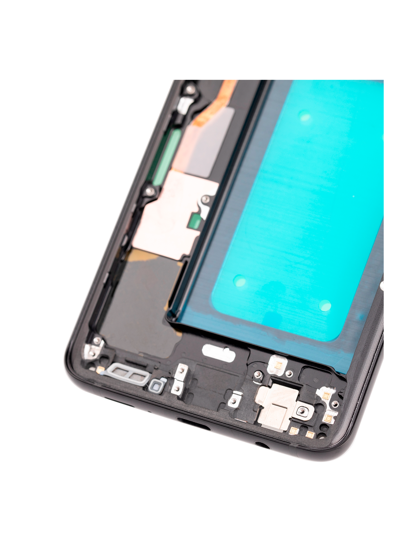 Mid-Frame Housing For Samsung Galaxy S9 Plus (With SmallParts) (Midnight Black Frame)