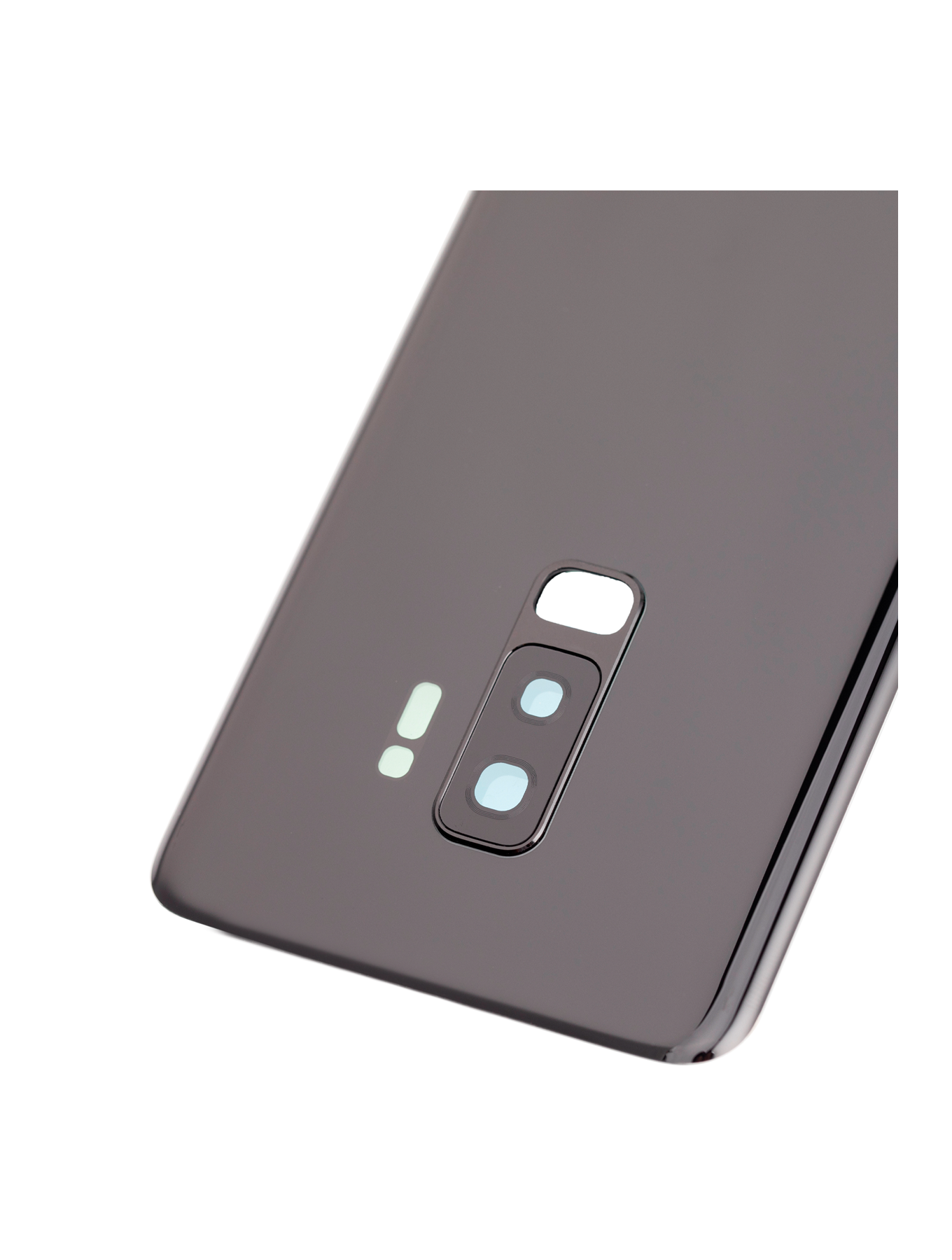 Back Cover Glass With Camera Lens For Samsung Galaxy S9 Plus (Service Pack) (Midnight Black)
