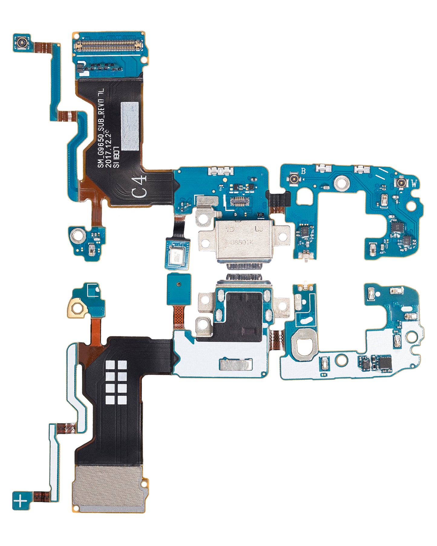 Charging Port With Flex Cable For Samsung Galaxy S9 Plus (G9650) (Dual Sim Version)