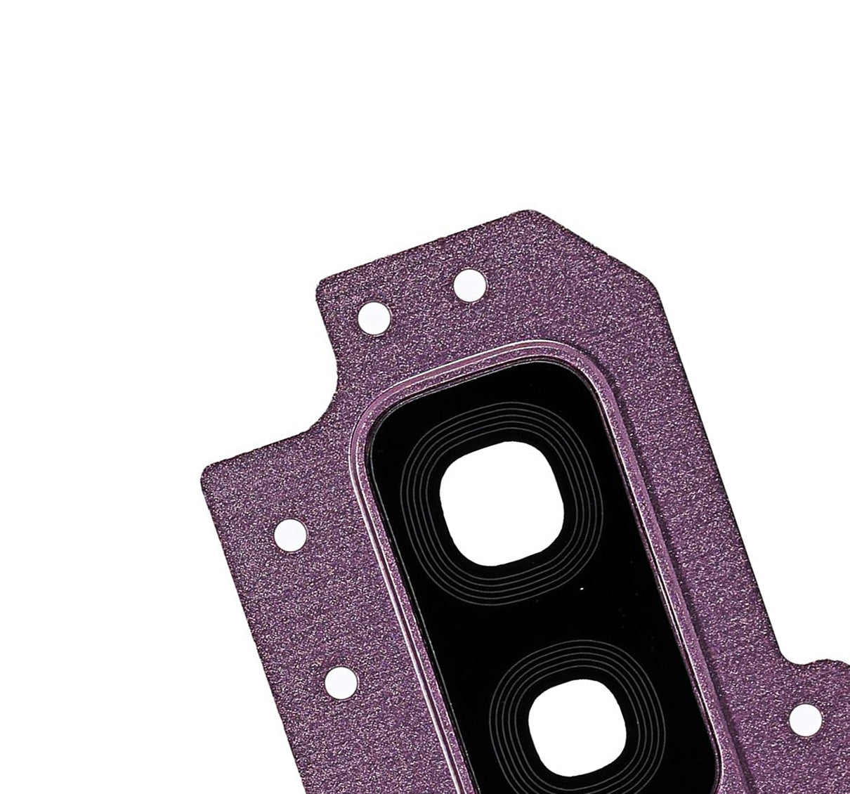 Back Camera Lens With Bracket / Bezel For Samsung Galaxy S9 Plus (Purple)