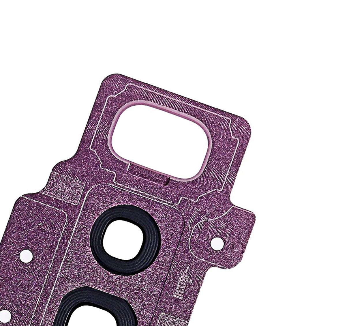 Back Camera Lens With Bracket / Bezel For Samsung Galaxy S9 Plus (Purple)