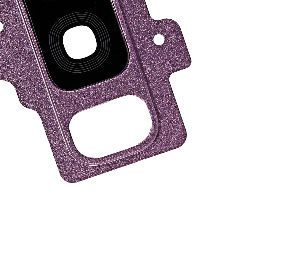 Back Camera Lens With Bracket / Bezel For Samsung Galaxy S9 Plus (Purple)