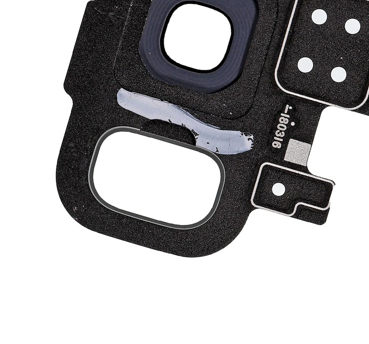 Back Camera Lens With Bracket / Bezel For Samsung Galaxy S9 (Midnight Black)