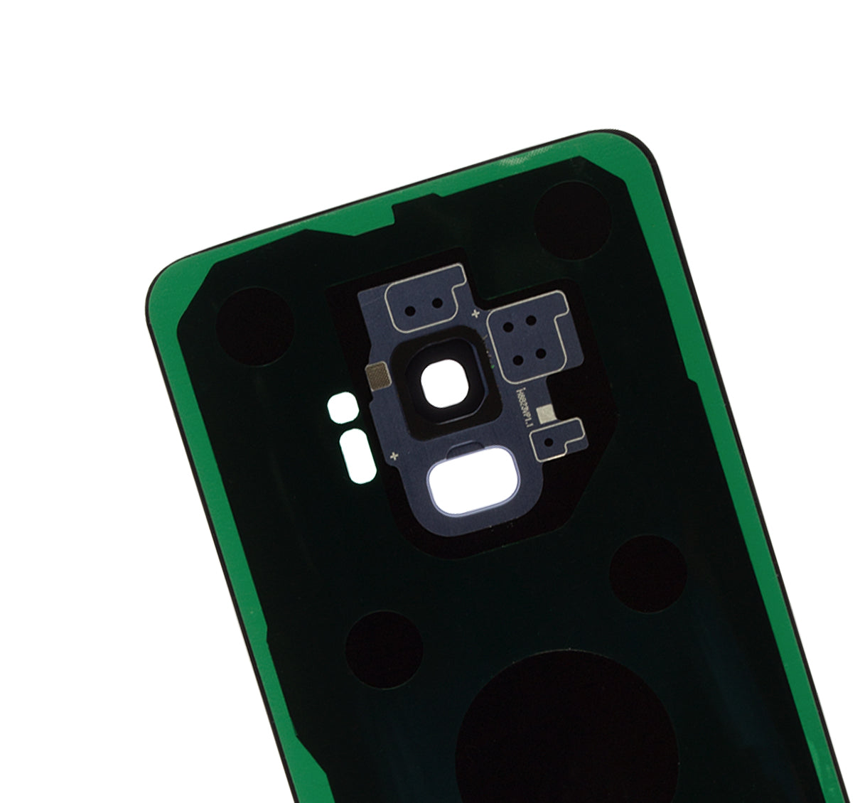 Back Cover Glass With Camera Lens For Samsung Galaxy S9 (No Logo) (Aftermarket Plus) (Titanium Gray)