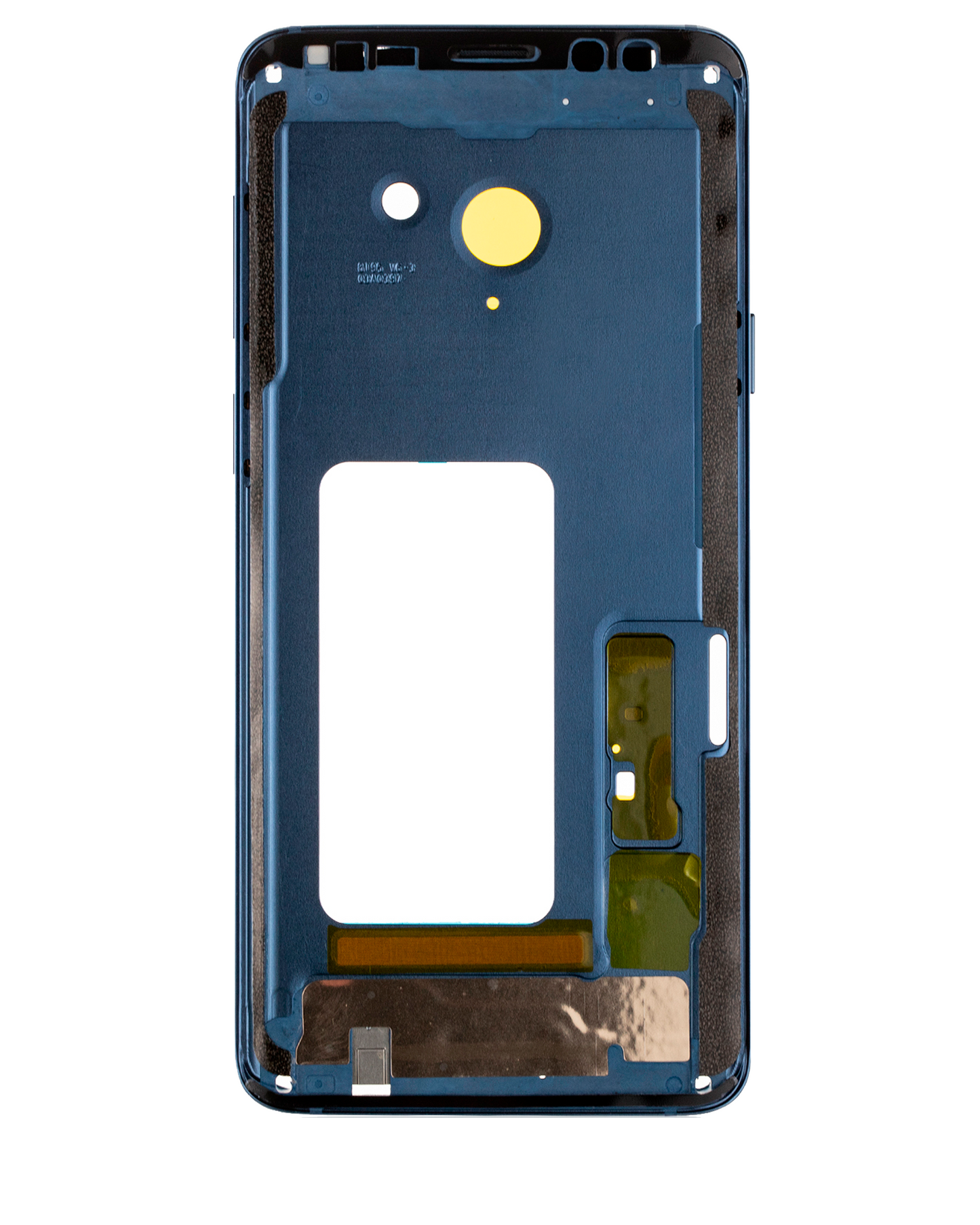 Mid-Frame Housing For Samsung Galaxy S9 Plus (With SmallParts) (Coral Blue Frame)