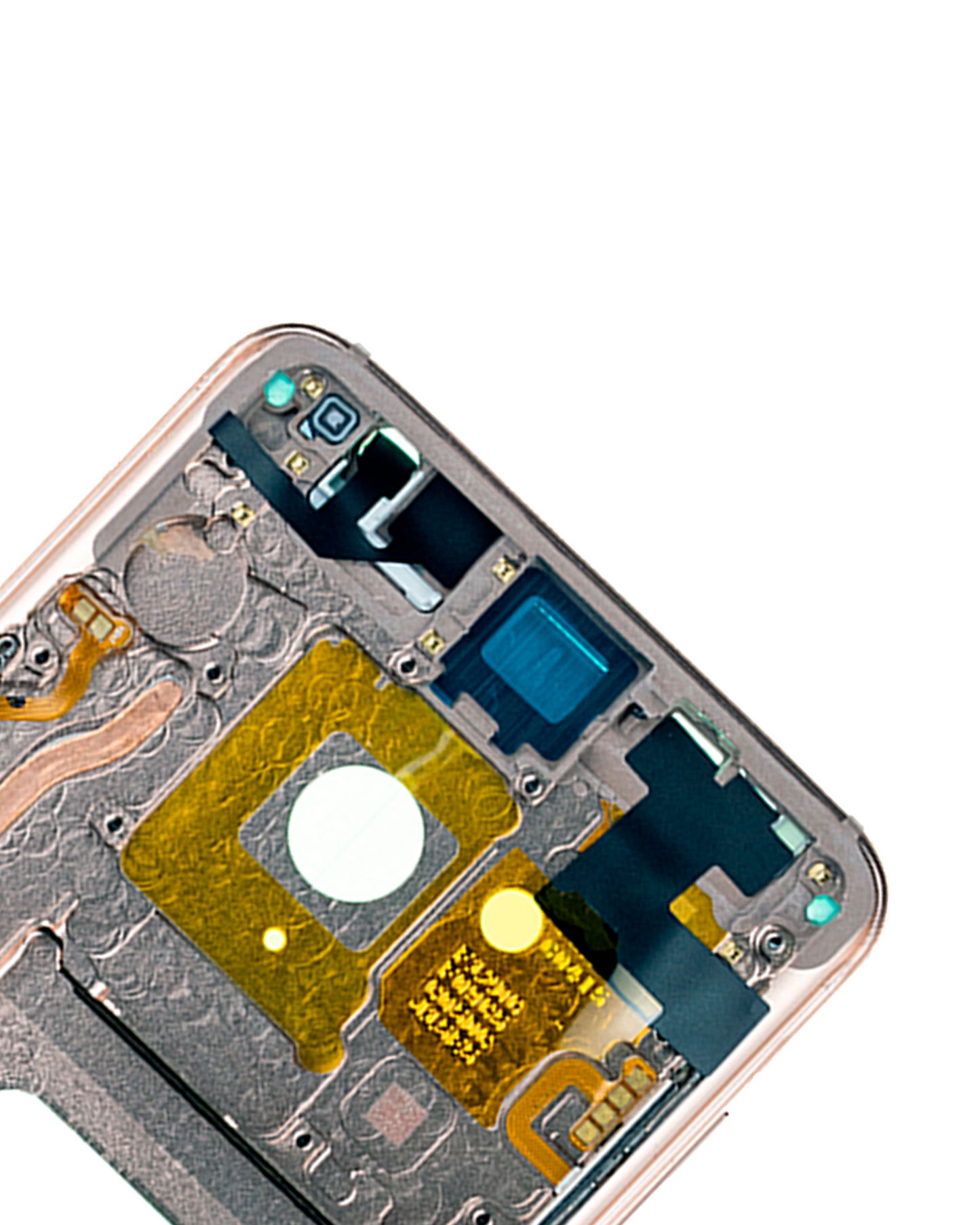 Mid-Frame Housing For Samsung Galaxy S9 Plus (With Small Parts) (Sunrise Gold Frame)
