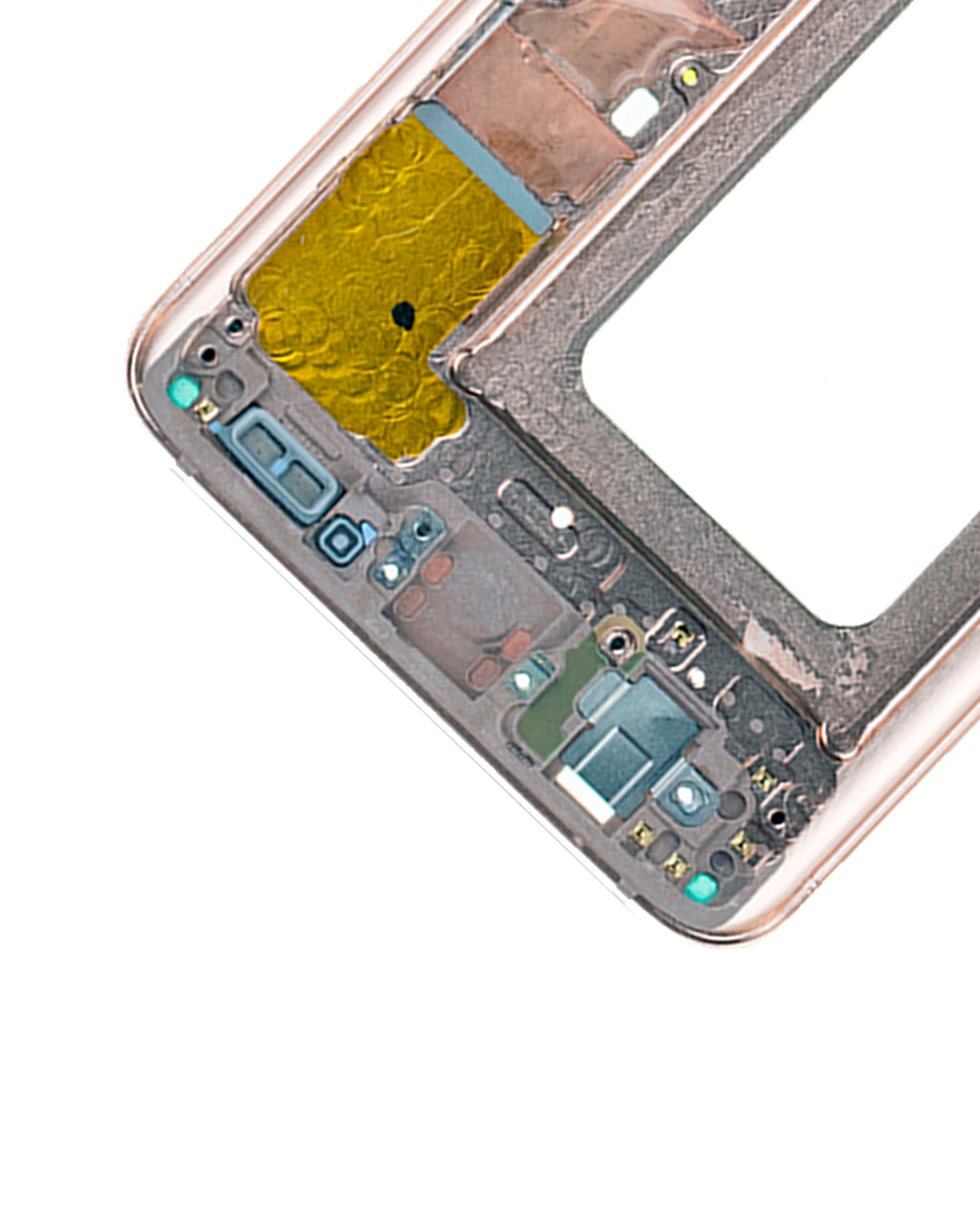 Mid-Frame Housing For Samsung Galaxy S9 Plus (With Small Parts) (Sunrise Gold Frame)