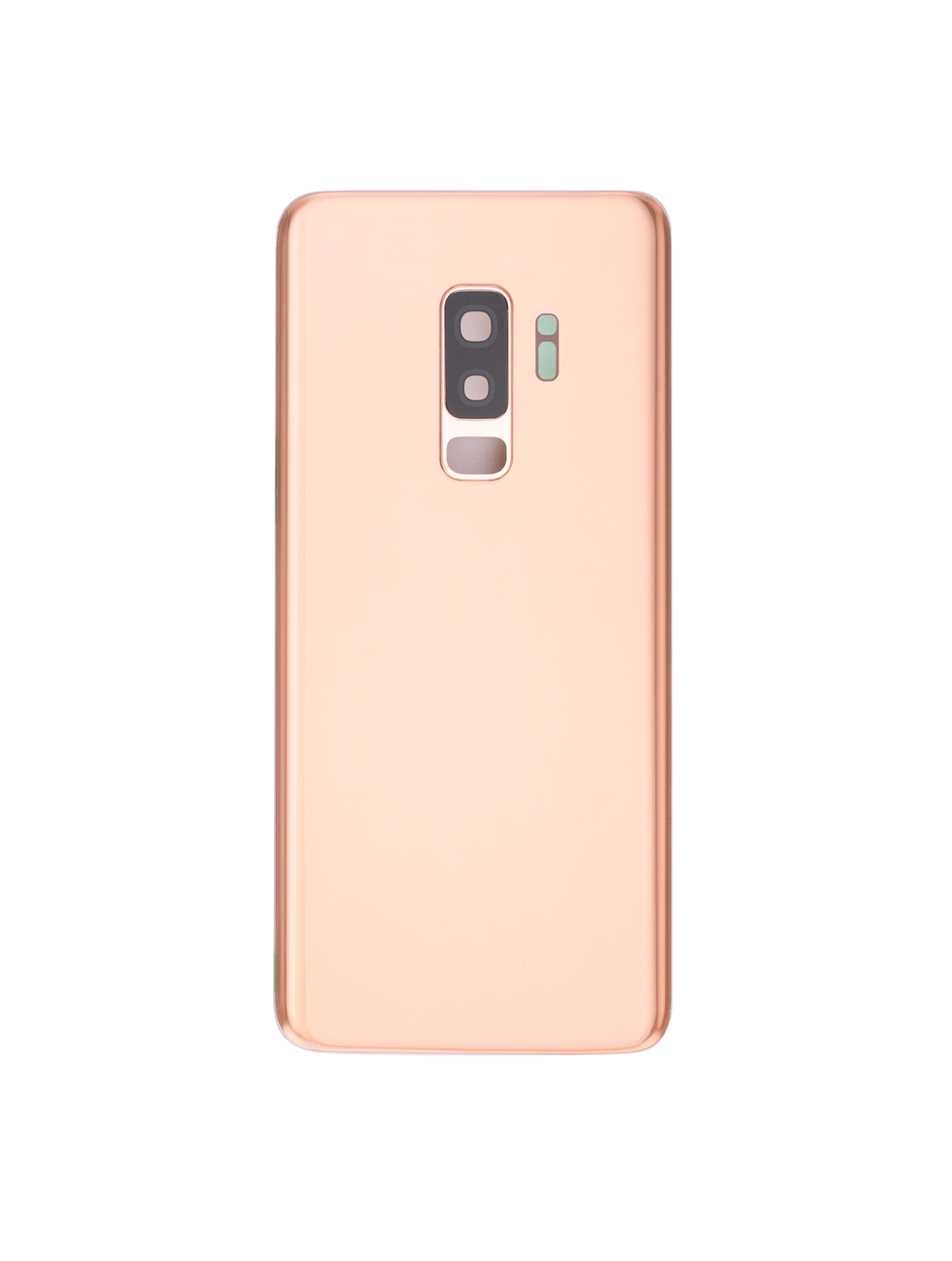 Back Cover Glass With Camera Lens For Samsung Galaxy S9 Plus (No Logo) (Aftermarket Plus) (Sunrise Gold)