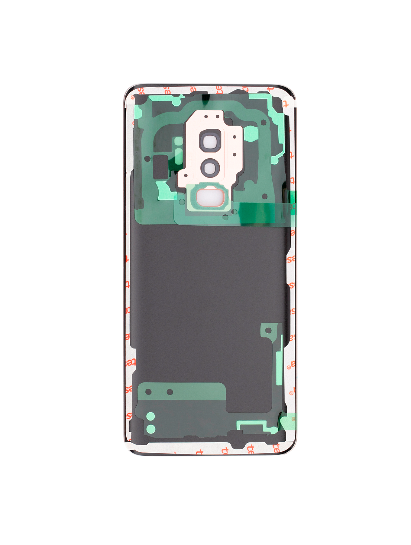 Back Cover Glass With Camera Lens For Samsung Galaxy S9 Plus (No Logo) (Aftermarket Plus) (Sunrise Gold)