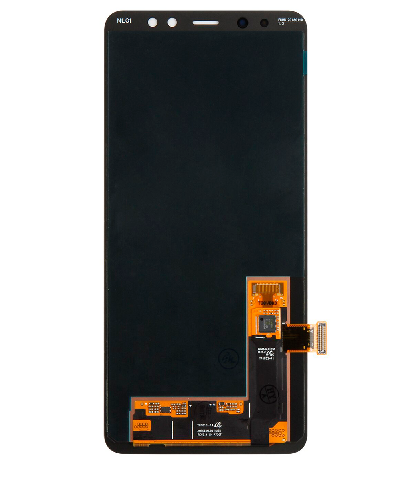 OLED assembly Without Frame For Samsung Galaxy A8 Plus (Service Pack) (A730 / 2018) (All Colors)