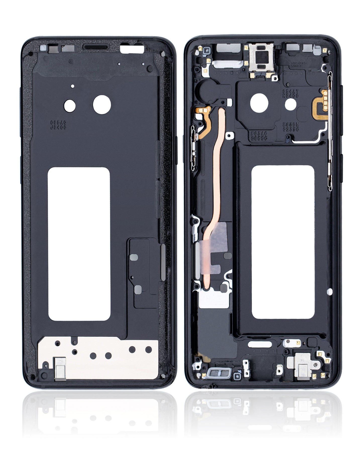 Mid-Frame Housing For Samsung Galaxy S9 (With SmallParts) (Midnight Black Frame)