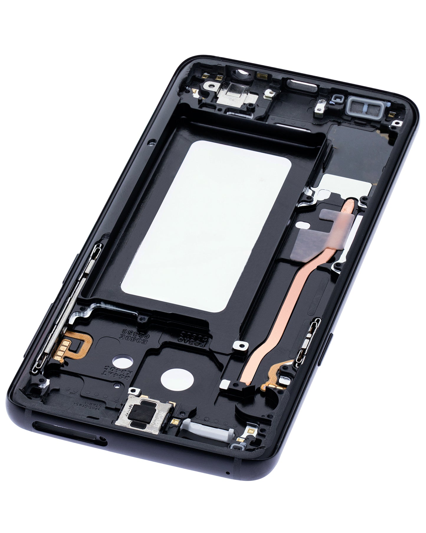 Mid-Frame Housing For Samsung Galaxy S9 (With SmallParts) (Midnight Black Frame)