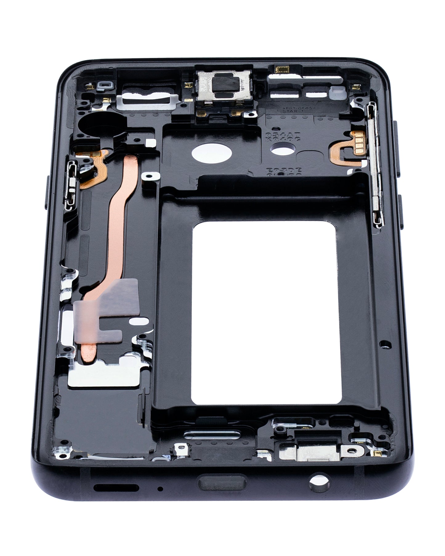 Mid-Frame Housing For Samsung Galaxy S9 (With SmallParts) (Midnight Black Frame)