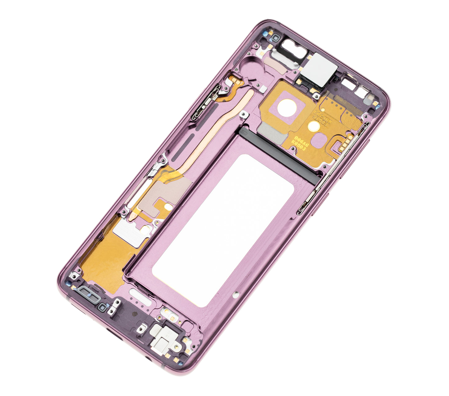 Mid-Frame Housing For Samsung Galaxy S9 (With SmallParts) (Lilac Purple Frame)
