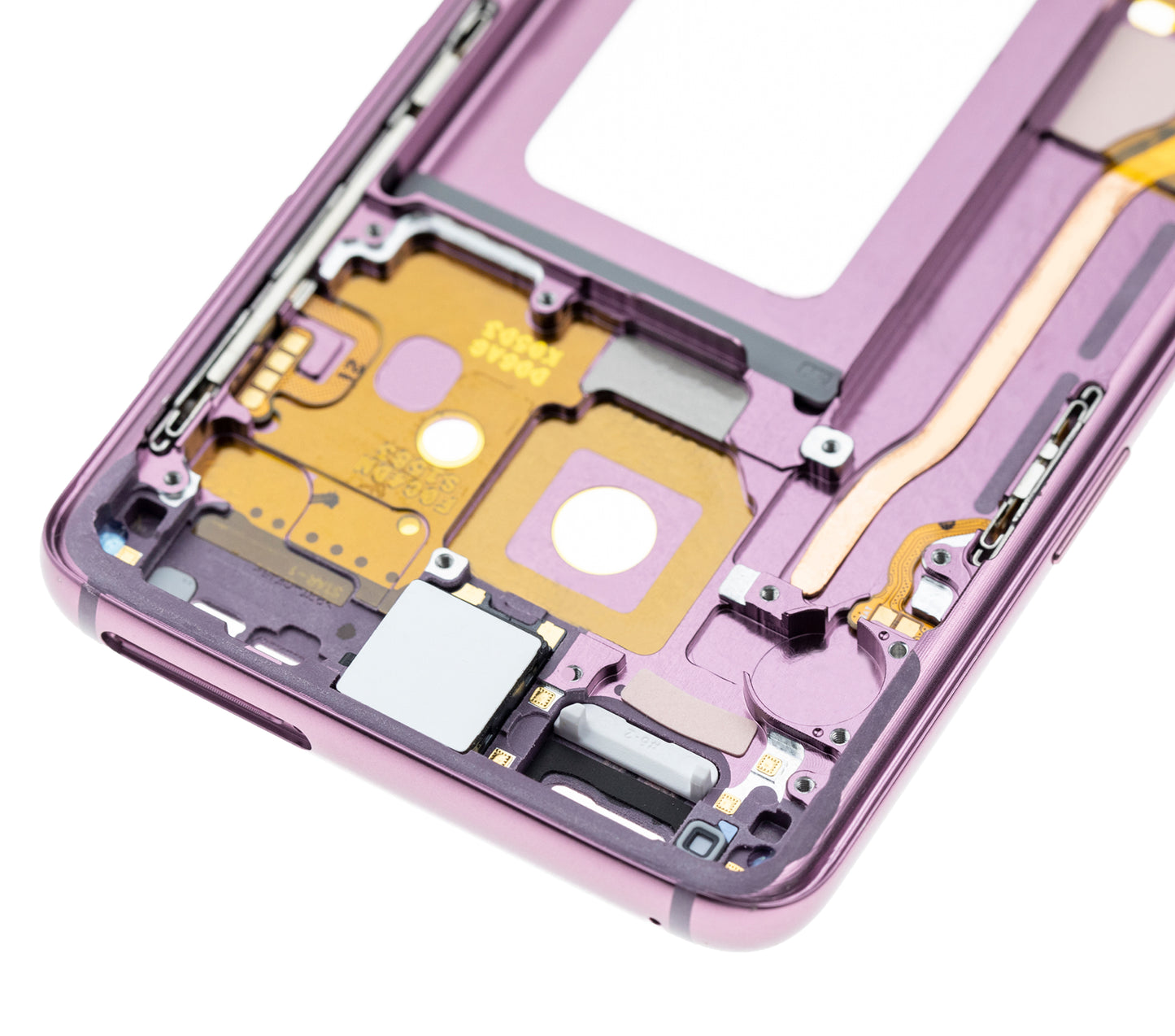 Mid-Frame Housing For Samsung Galaxy S9 (With SmallParts) (Lilac Purple Frame)