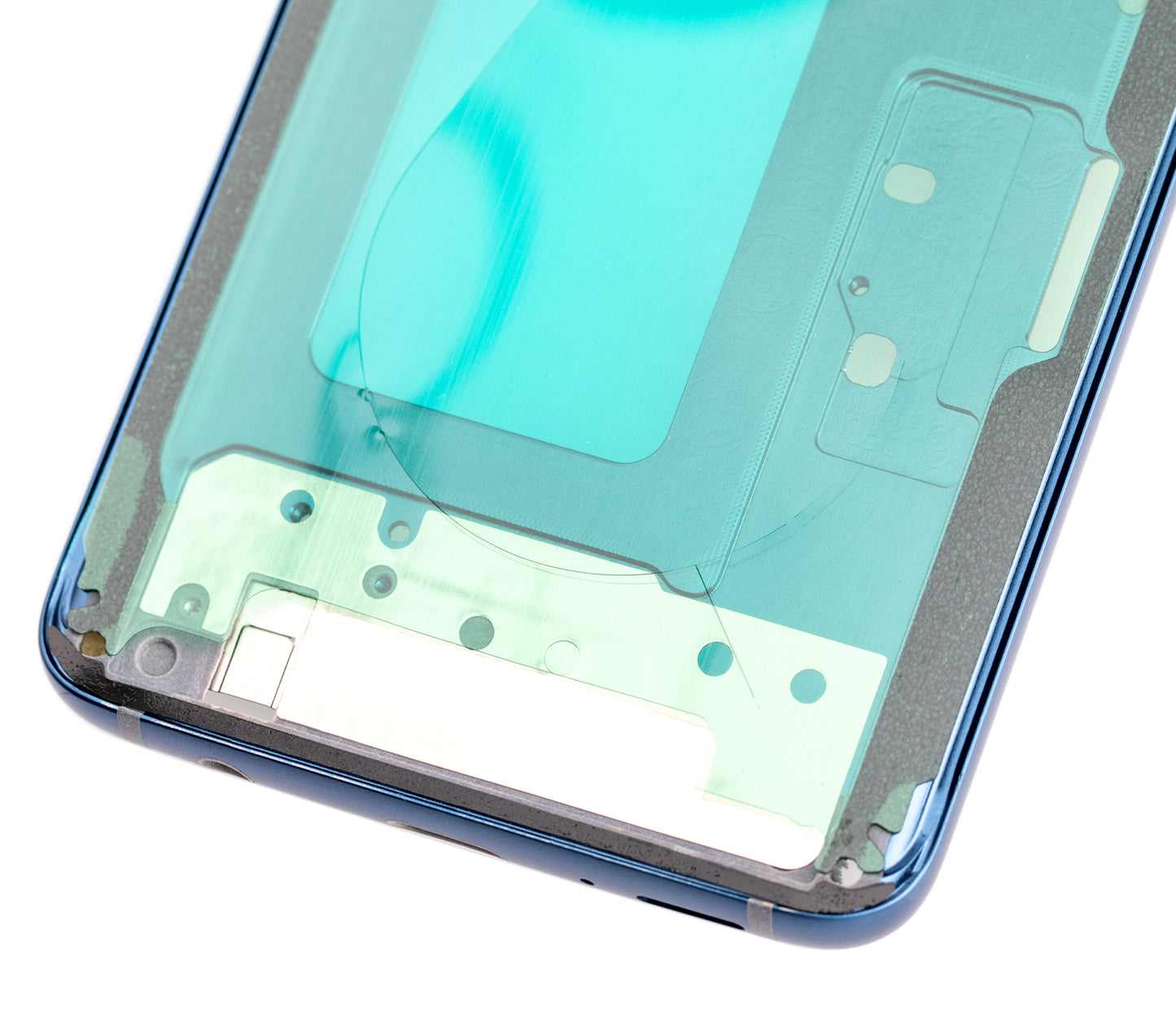 Mid-Frame Housing For Samsung Galaxy S9 (With SmallParts) (Coral Blue Frame)