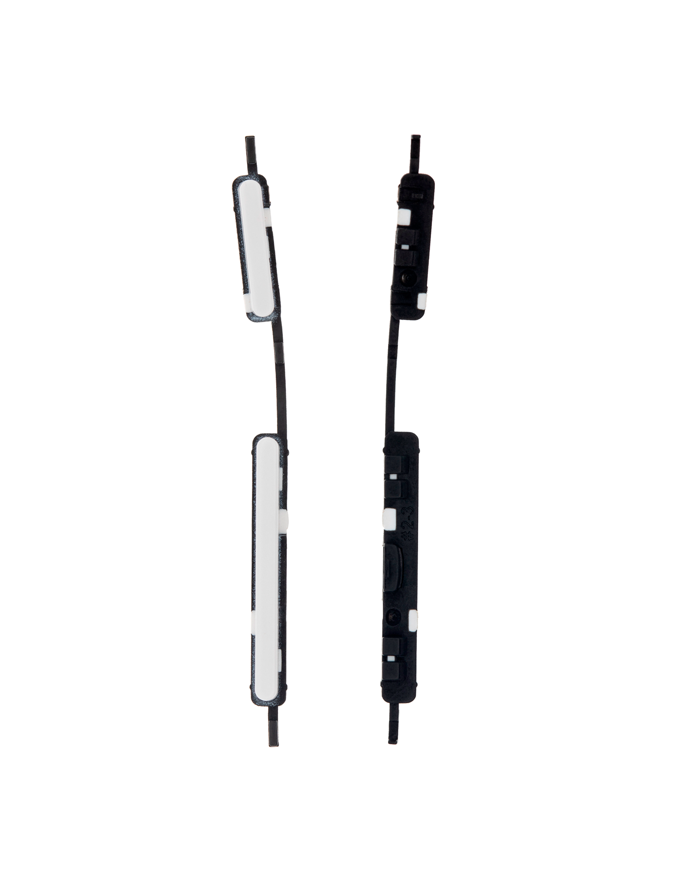 Hard Buttons Set (Power / Volume) For Samsung Galaxy Tab 4 7.0" (White) Samsung Galaxy Tab replacement part image 3