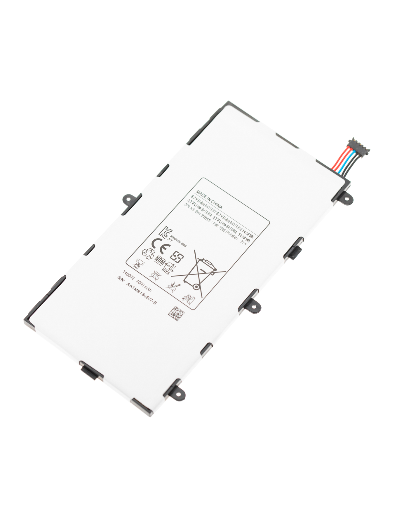 Replacement Battery For Samsung Galaxy Tab 3 7.0" (T210 / T217 T2105) (T4000E) Samsung Galaxy Tab replacement part image 2