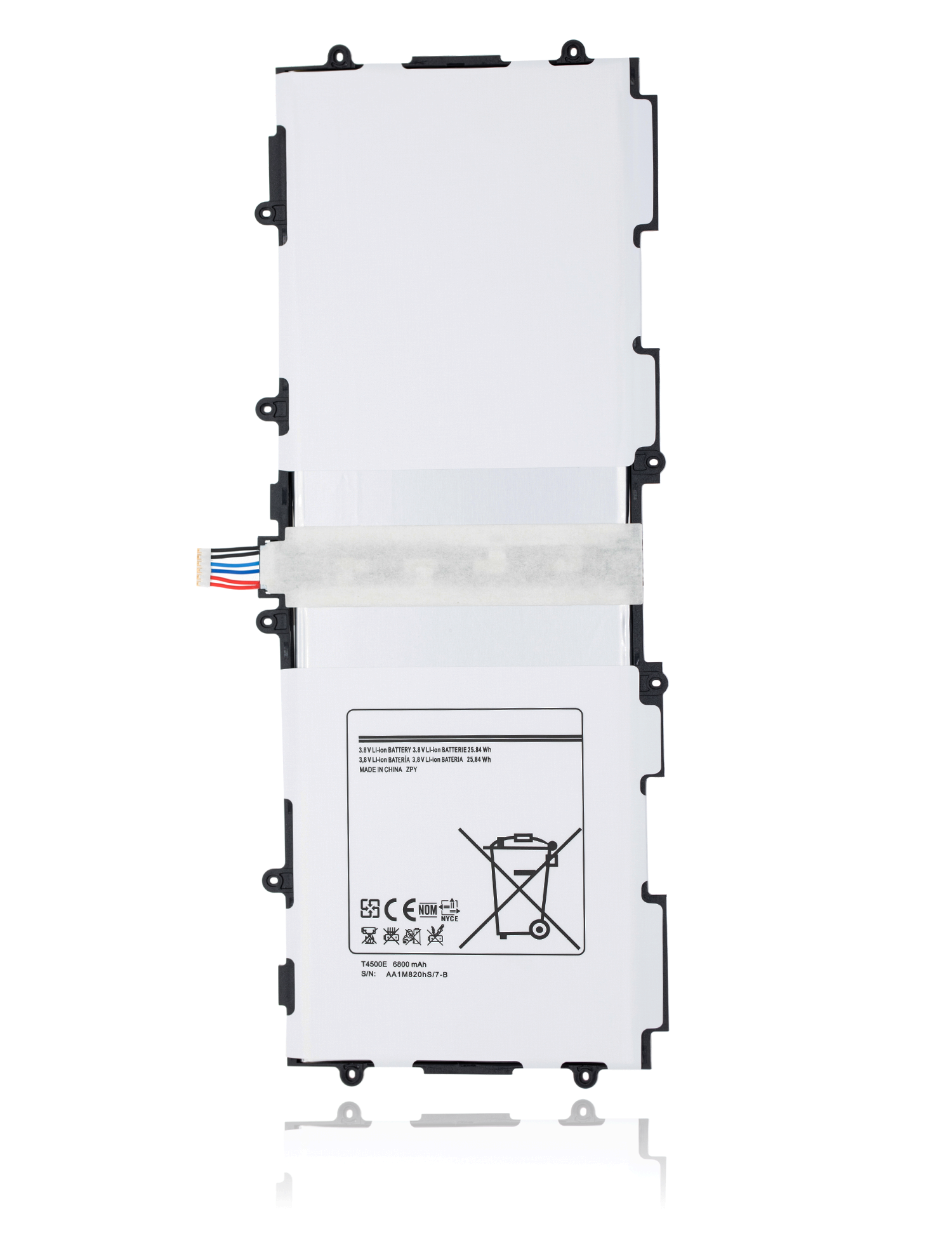 Replacement Battery For Samsung Galaxy Tab 3 10.1" (P5210 / P5200 / P5220 / P5213) (T4500E) Samsung Galaxy Tab replacement part image 1