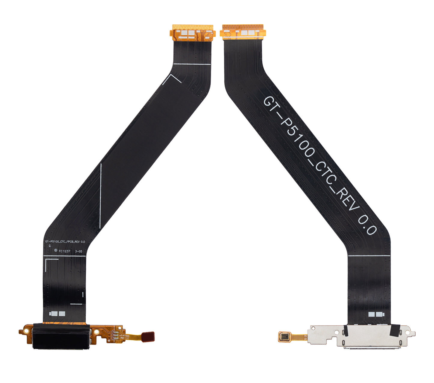 Charging Port Flex Cable For Samsung Galaxy Tab 2 10.1" (P5100 / P5110 / P5113) (Premium) Samsung Galaxy Tab replacement part image 6