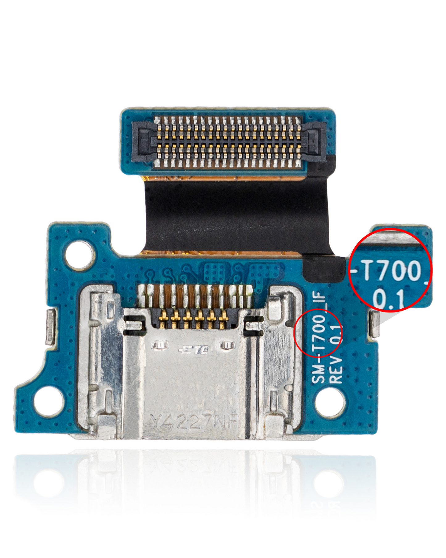 Charging Port Flex Cable Compatible For Samsung Galaxy Tab S 8.4" (T700 / T701/2014) (WiFi Version) (Premium) - product image 5