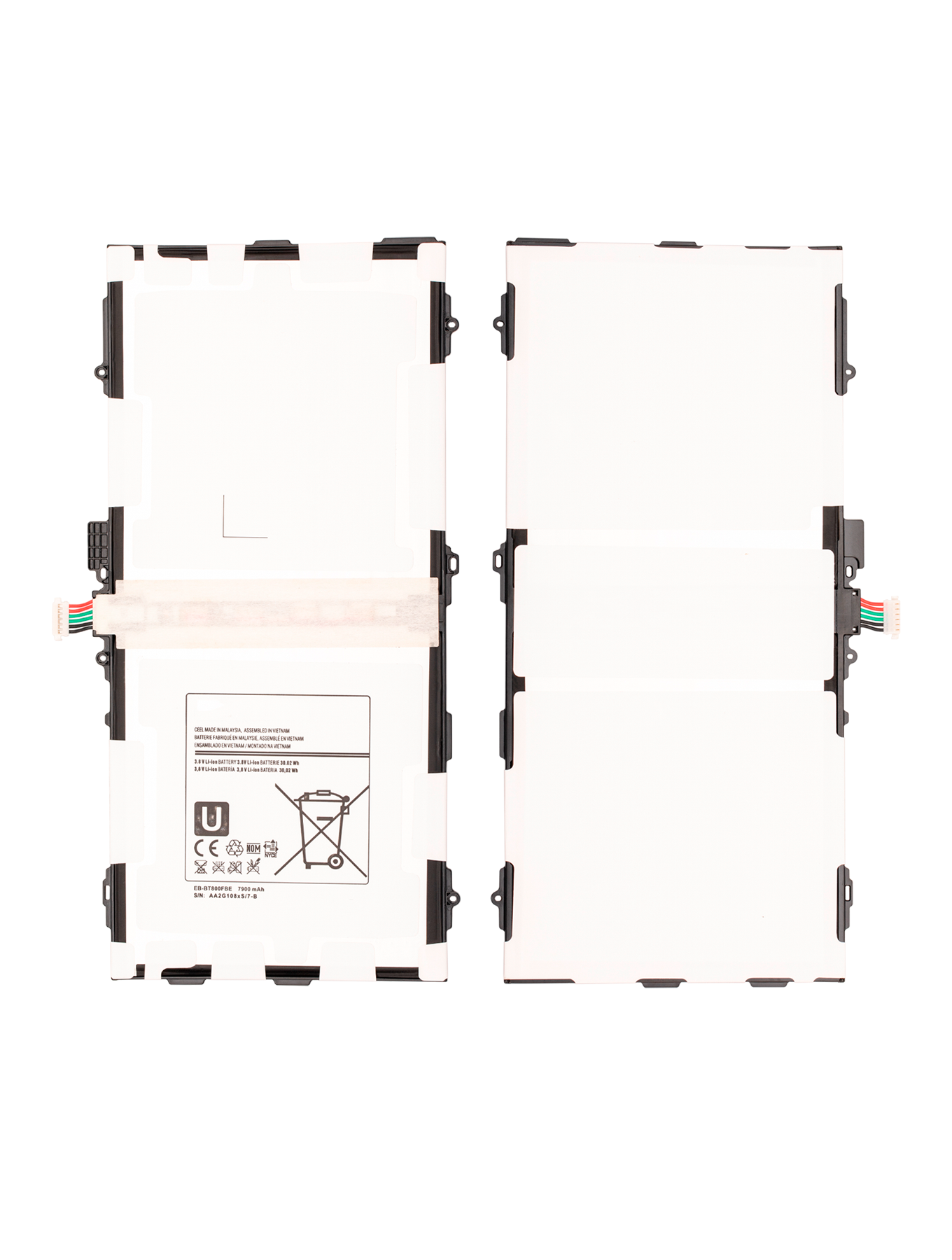 Replacement Battery Compatible For Samsung Galaxy Tab S 10.5" (EB-BT800FBE) - product image 4