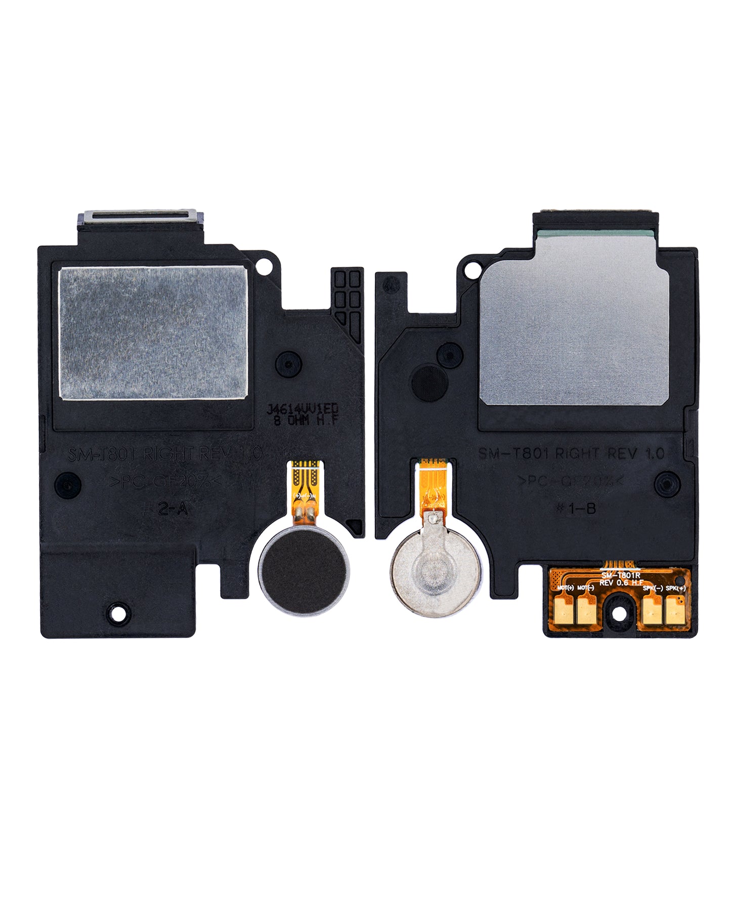 Loudspeaker With Headphone Jack And Power And Volume Flex Compatible For Samsung Galaxy Tab S 10.5" (T800 / T805) (2014) rev0.6 (2 Piece Set) - product image 4