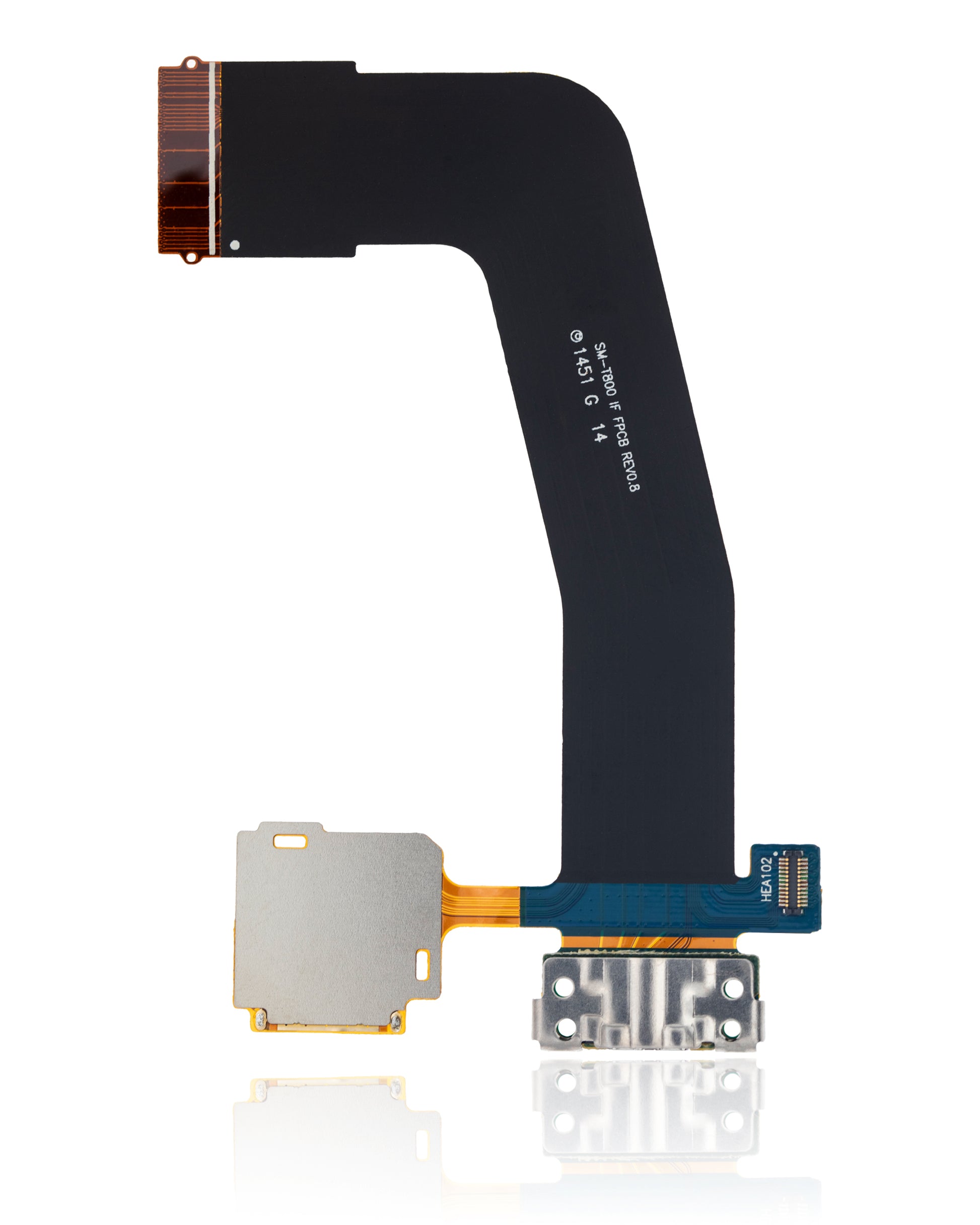 Charging Port Flex Cable With SD Card Reader Compatible For Samsung Galaxy Tab S 10.5" T800 / T805 - product image 3