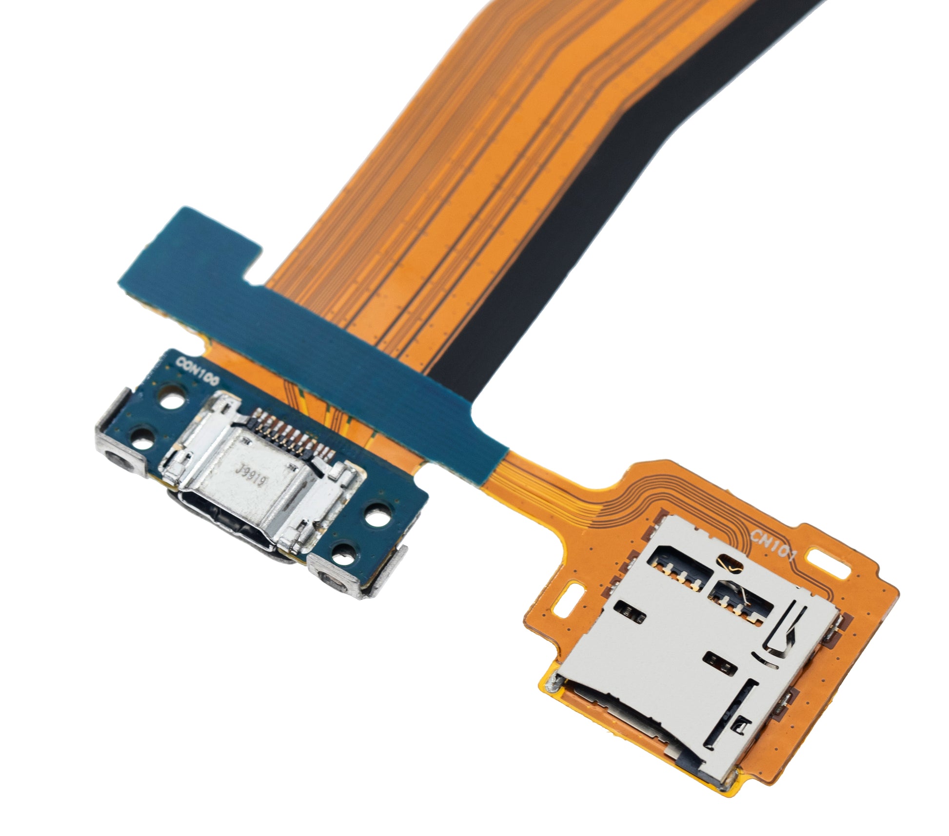 Charging Port Flex Cable With SD Card Reader Compatible For Samsung Galaxy Tab S 10.5" T800 / T805 - product image 4
