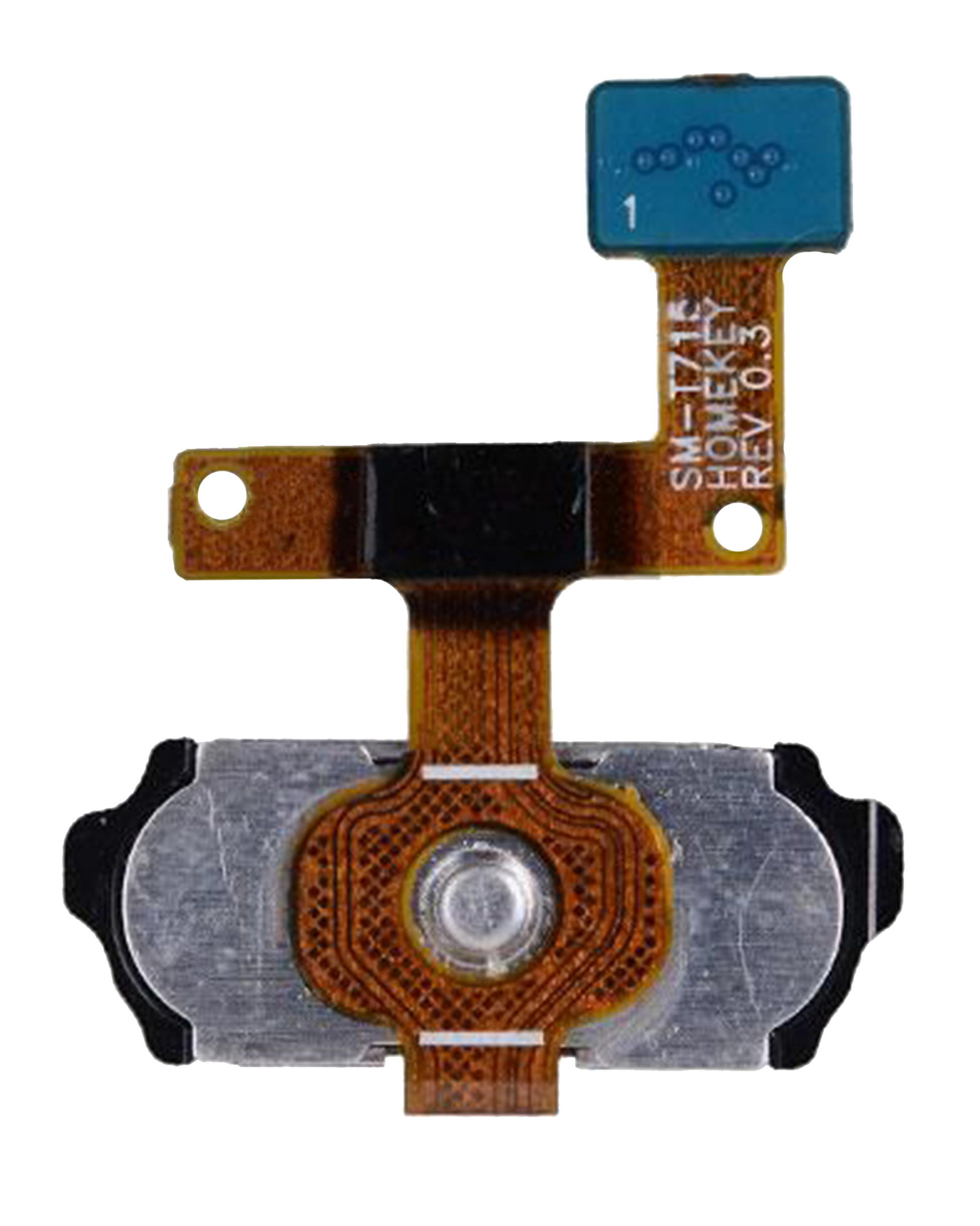 Home Button With Flex Cable Compatible For Samsung Galaxy Tab S2 8.0" (T710 / T713 / T715 / T719) (Black) - product image 3