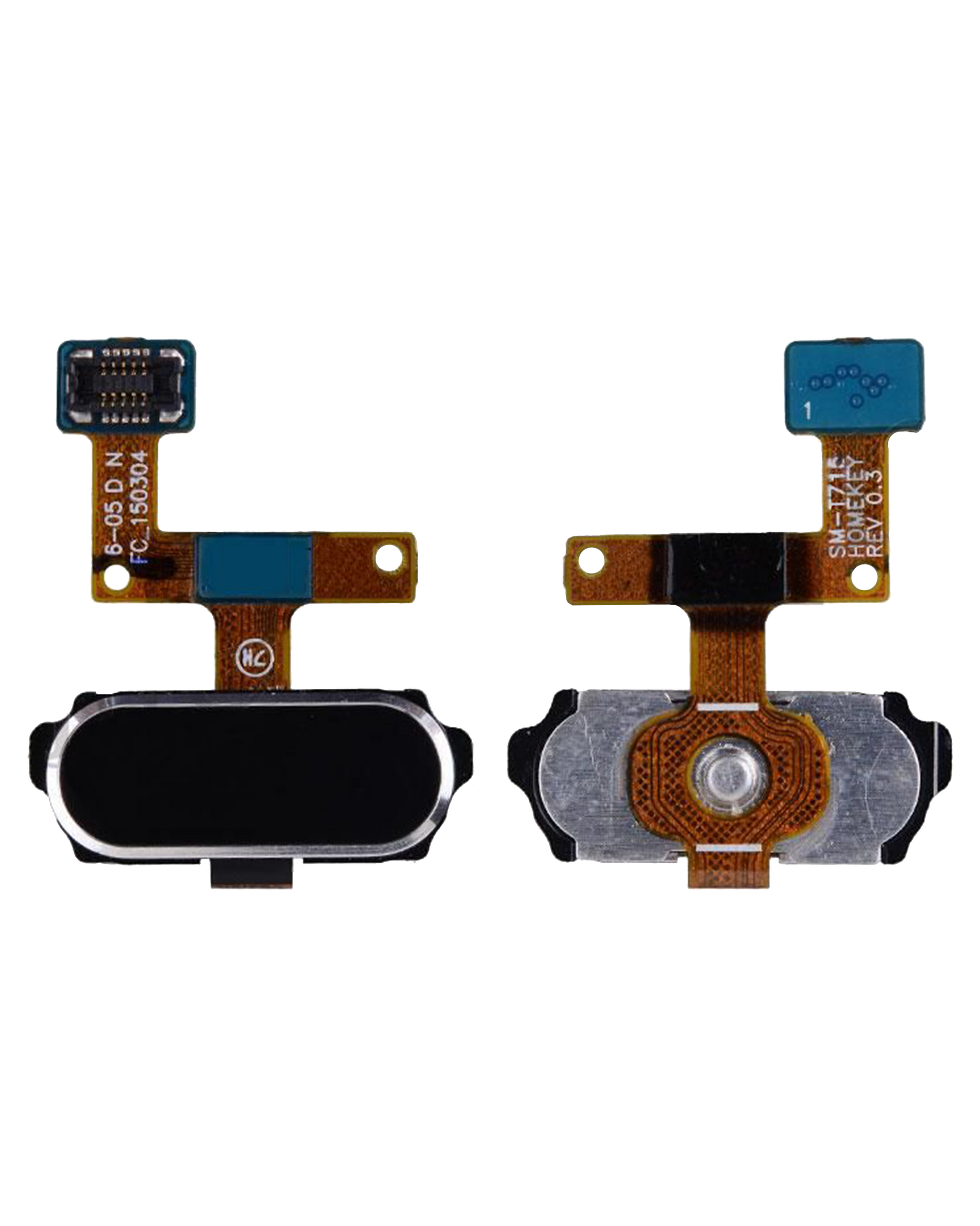 Home Button With Flex Cable Compatible For Samsung Galaxy Tab S2 8.0" (T710 / T713 / T715 / T719) (Black) - product image 2