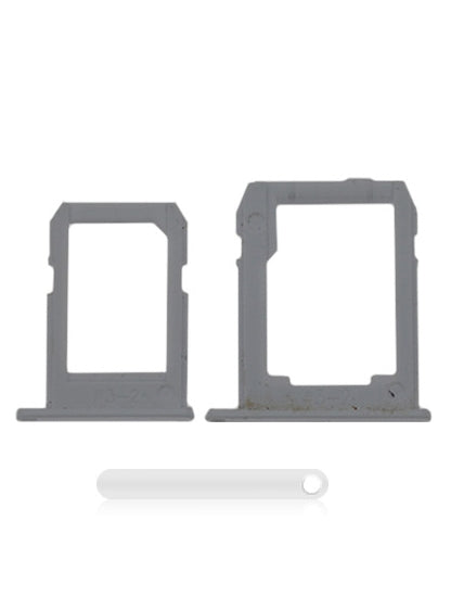 Sim and SD Card Tray Compatible For Samsung Galaxy Tab S2 8.0 T715 / T815 (White) (2 Pieces) - product image 1