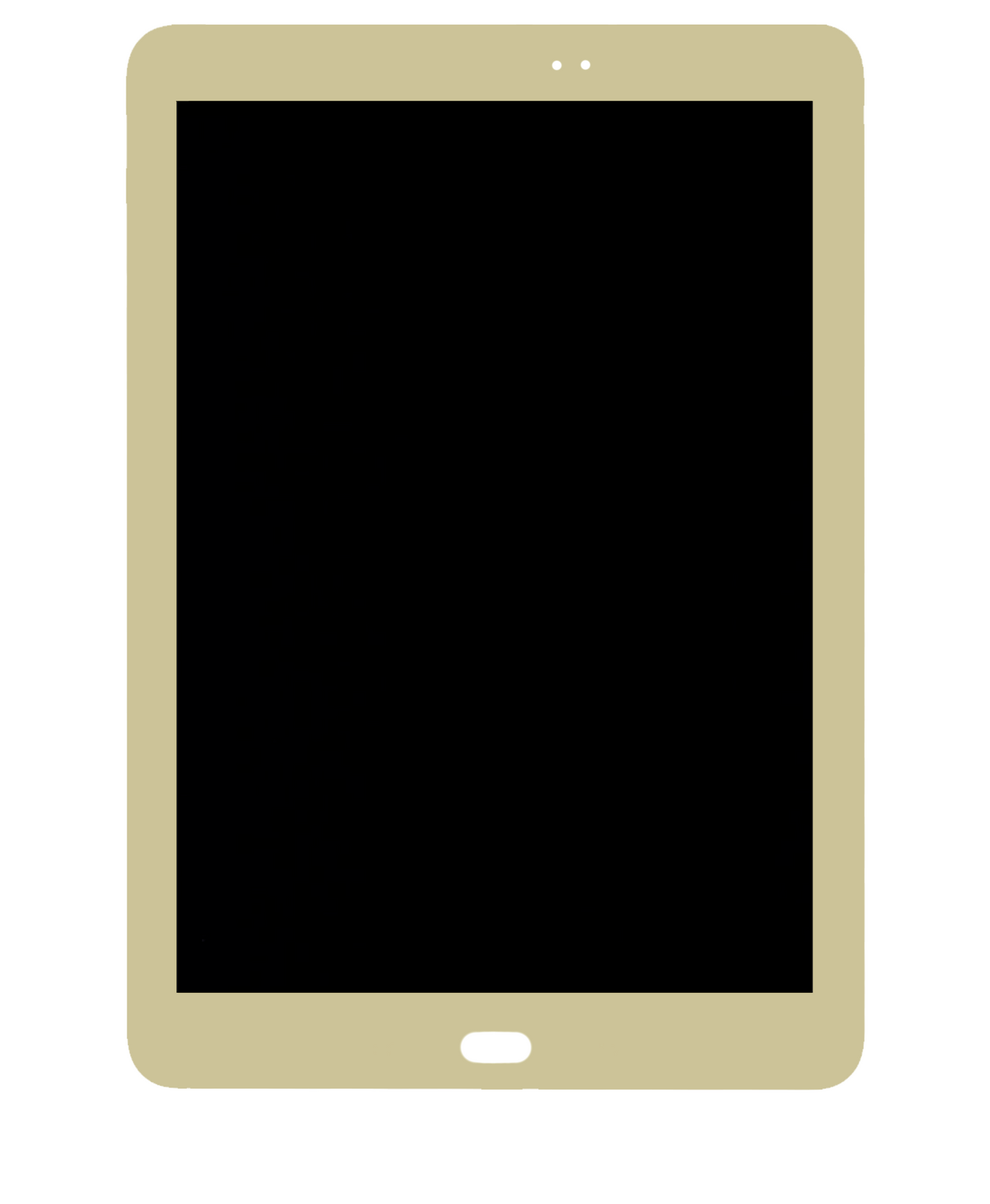 OLED Assembly Without Frame Compatible For Samsung Galaxy Tab S2 9.7" (T810 / T813 / T815 / T817 / T819) (2015) (Refurbished) (Gold) - product image 2