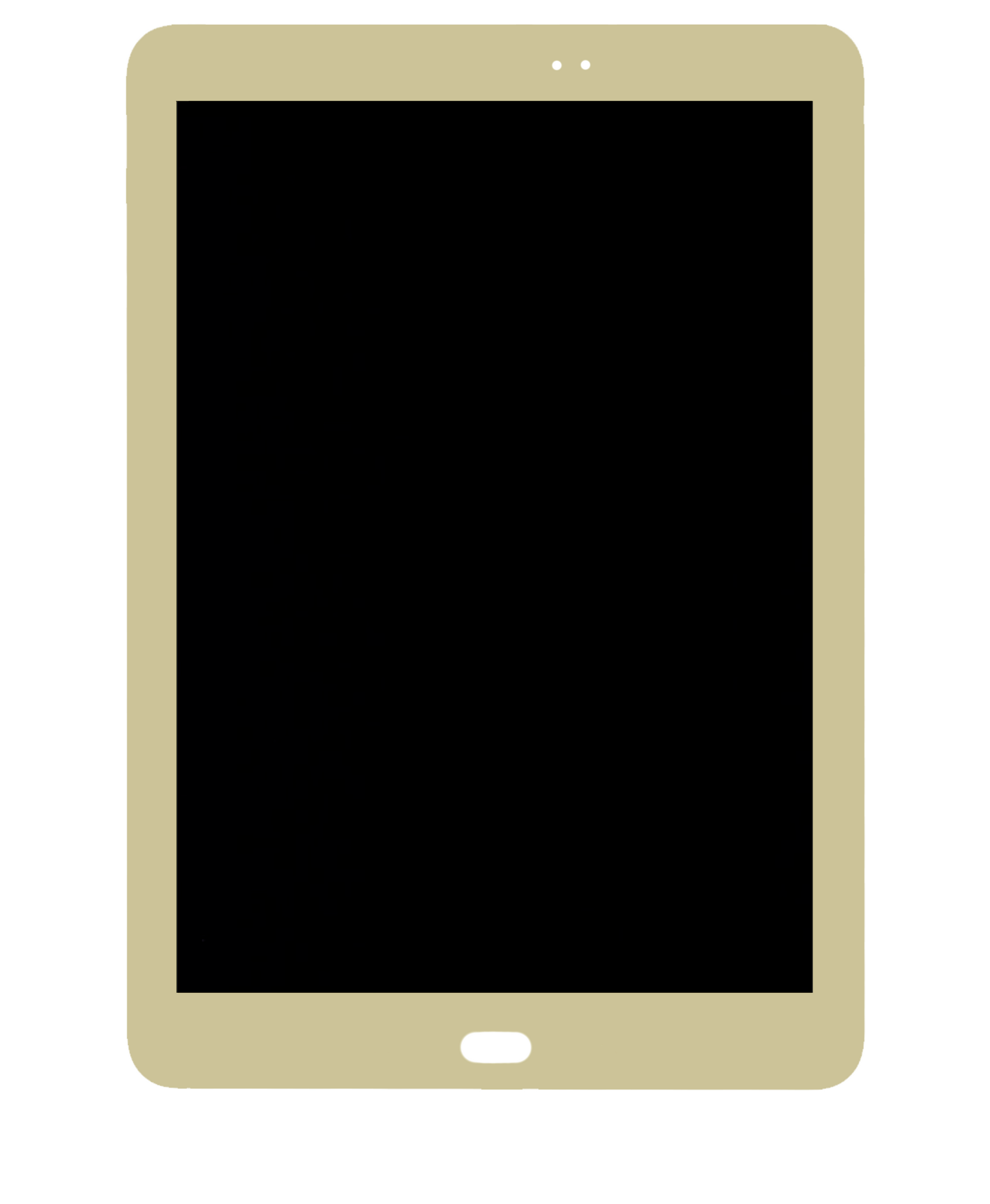 OLED Assembly Without Frame Compatible For Samsung Galaxy Tab S2 9.7" (T810 / T813 / T815 / T817 / T819) (2015) (Refurbished) (Gold) - product image 2