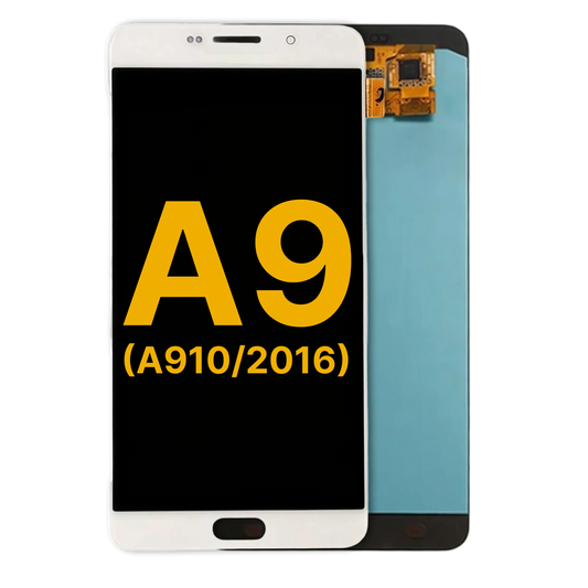 OLED Assembly Without Frame For Samsung Galaxy A9 (A910 / 2016) (Refurbished) (White) - product image 1