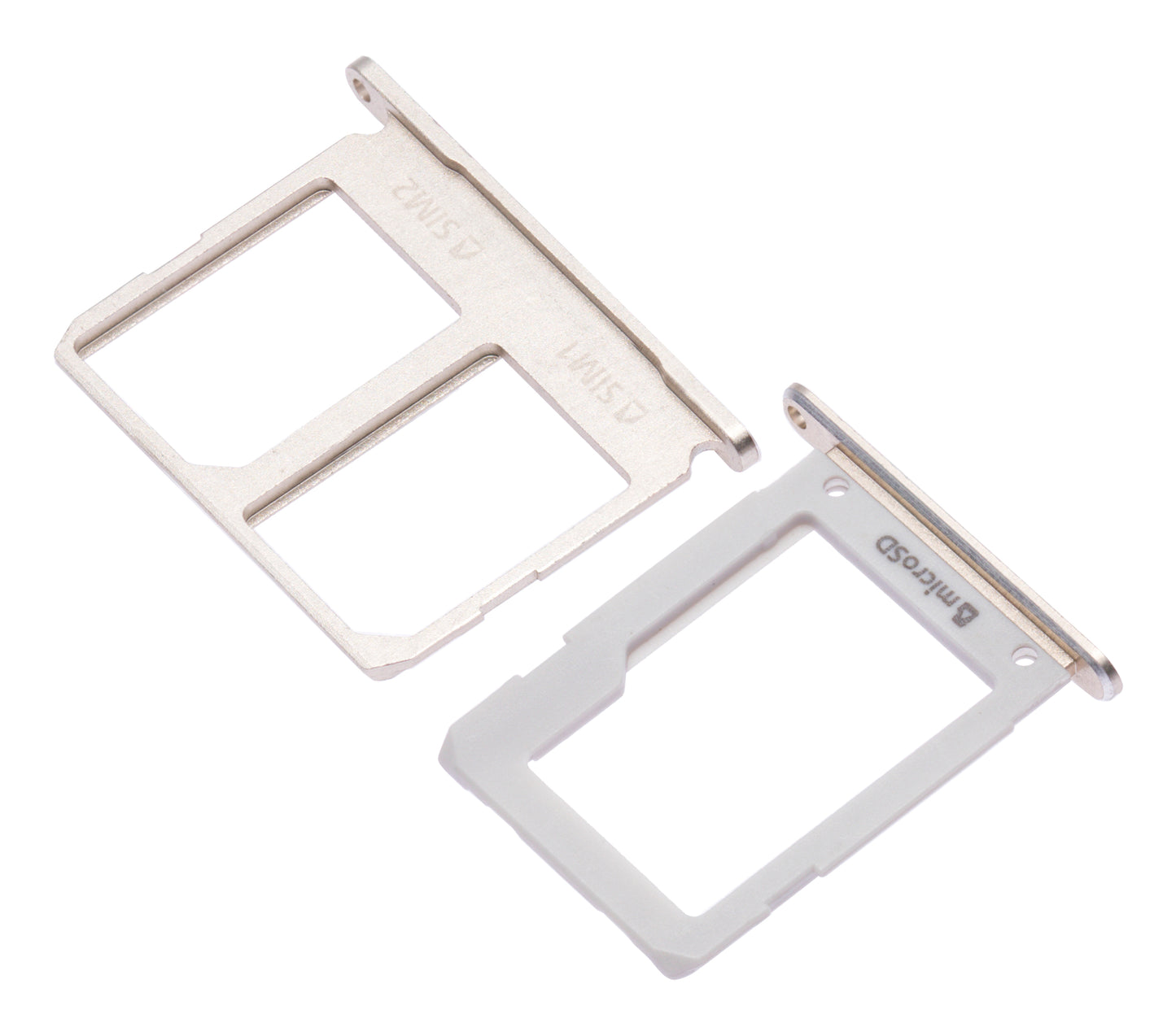 Dual Sim Card Tray For Samsung Galaxy A9 Pro (A910 / 2016) (Gold) (2 Piece Set)