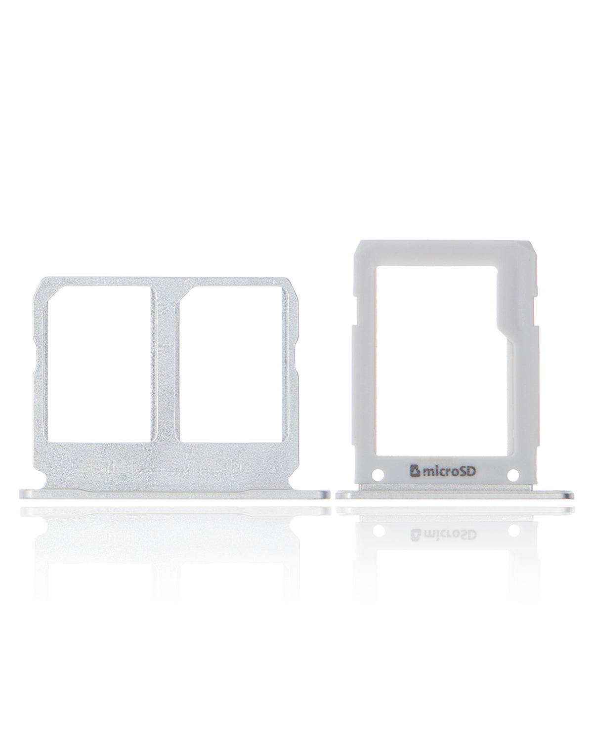 Dual Sim Card Tray For Samsung Galaxy A9 Pro (A910 / 2016) (White) (2 Piece Set) - product image 3