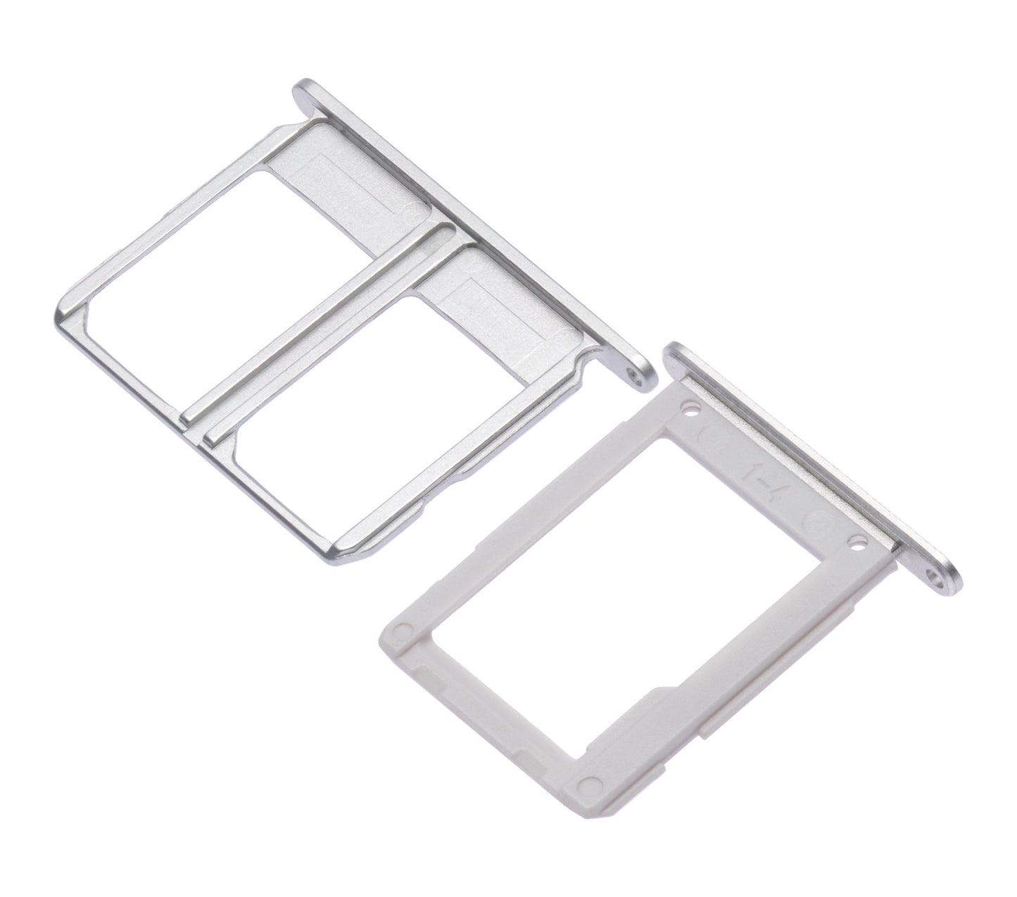 Dual Sim Card Tray For Samsung Galaxy A9 Pro (A910 / 2016) (White) (2 Piece Set)